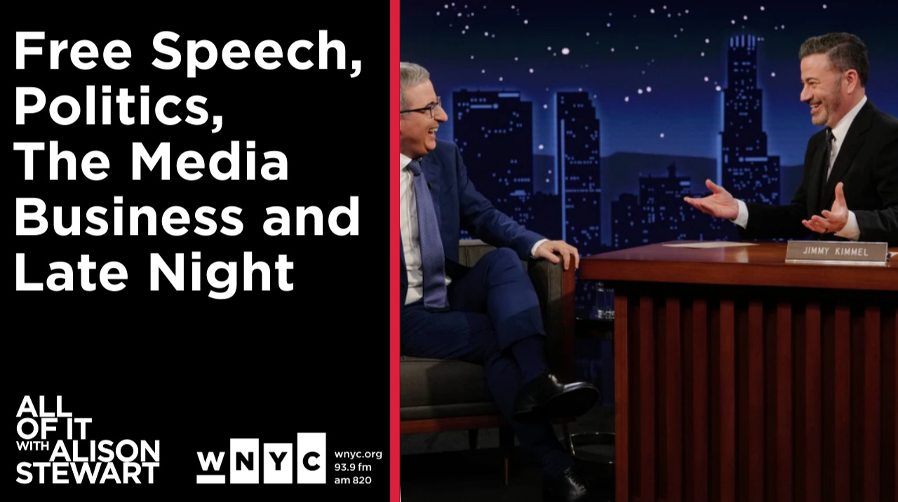 Free Speech, Politics, The Media Business and Late Night Comedy Shows
