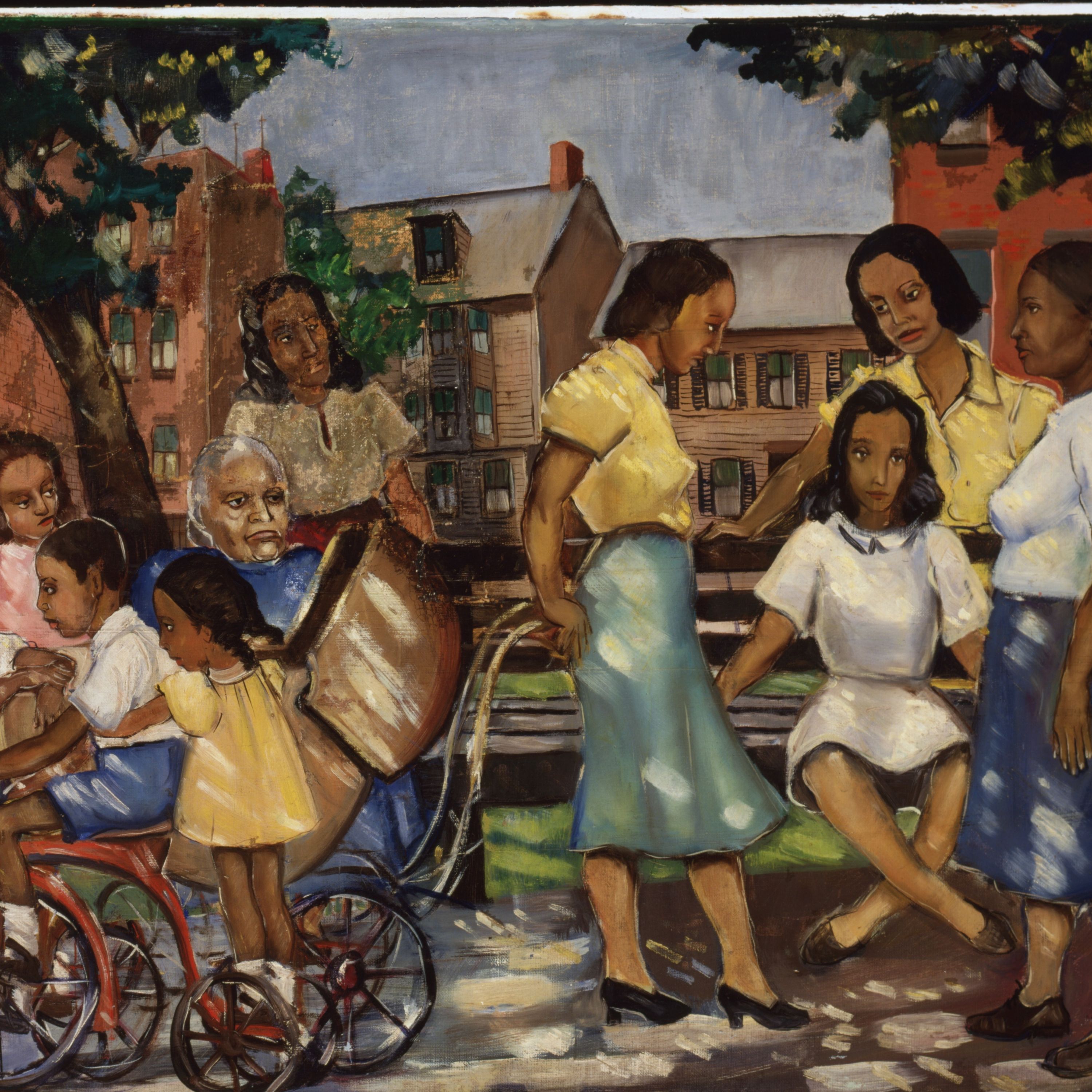 Allan Rohan Crite's Paintings of African American Urban Life