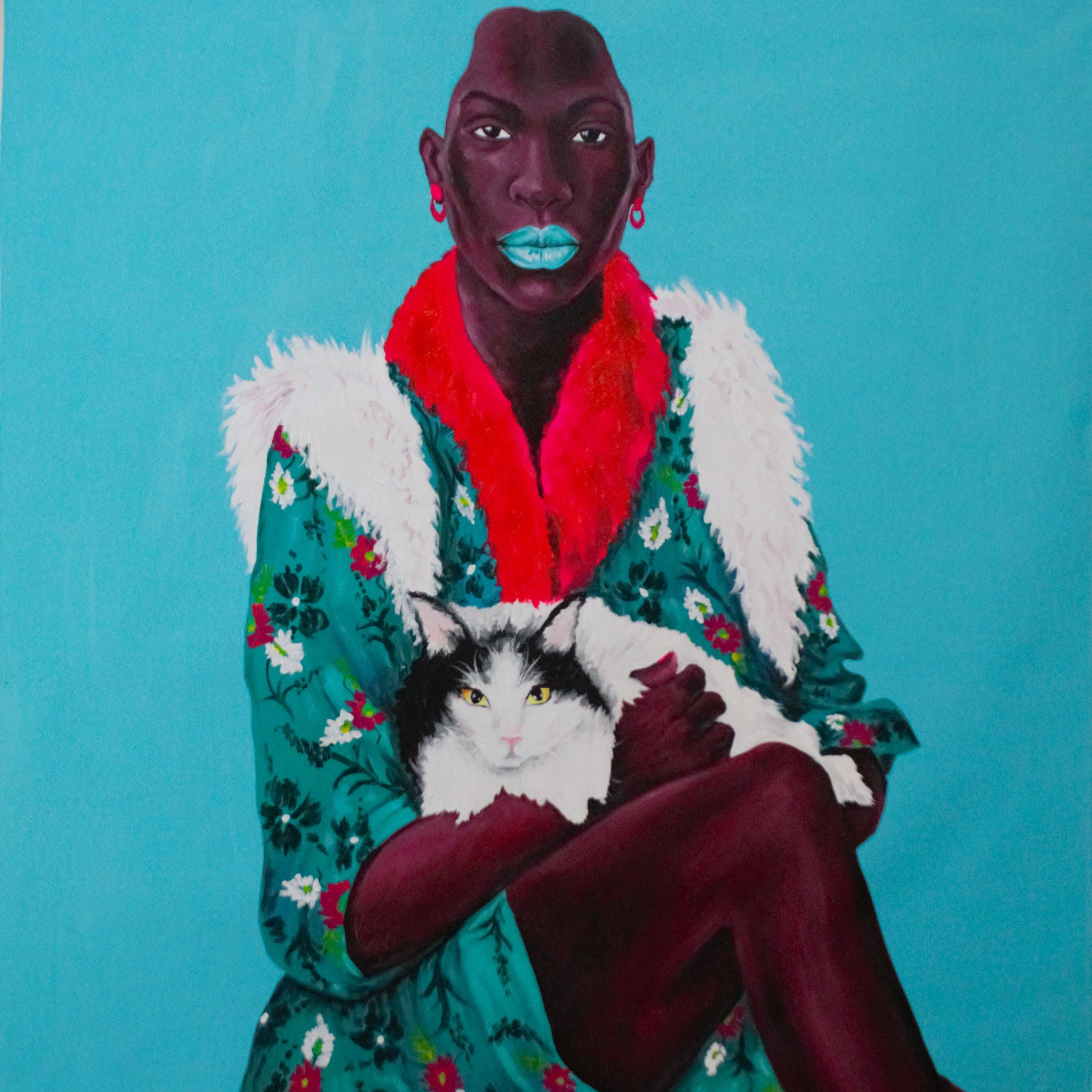 Musah Swallah’s Pop-Up Exhibit Brings Ghanaian and Western Art to Chelsea