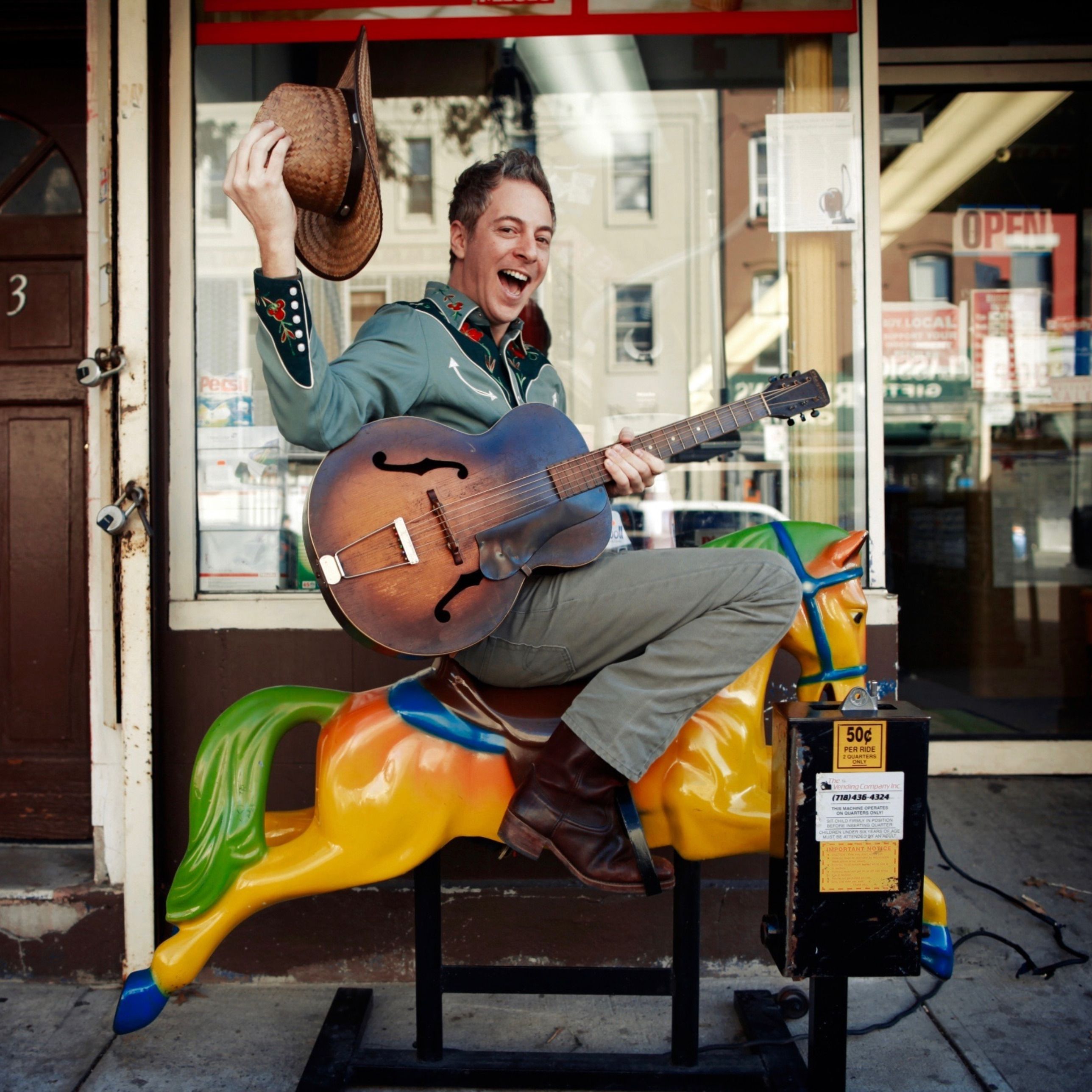 Local Children's Musician Hopalong Andrew Performs for WNYC's Bring Your Kid to Work Day!