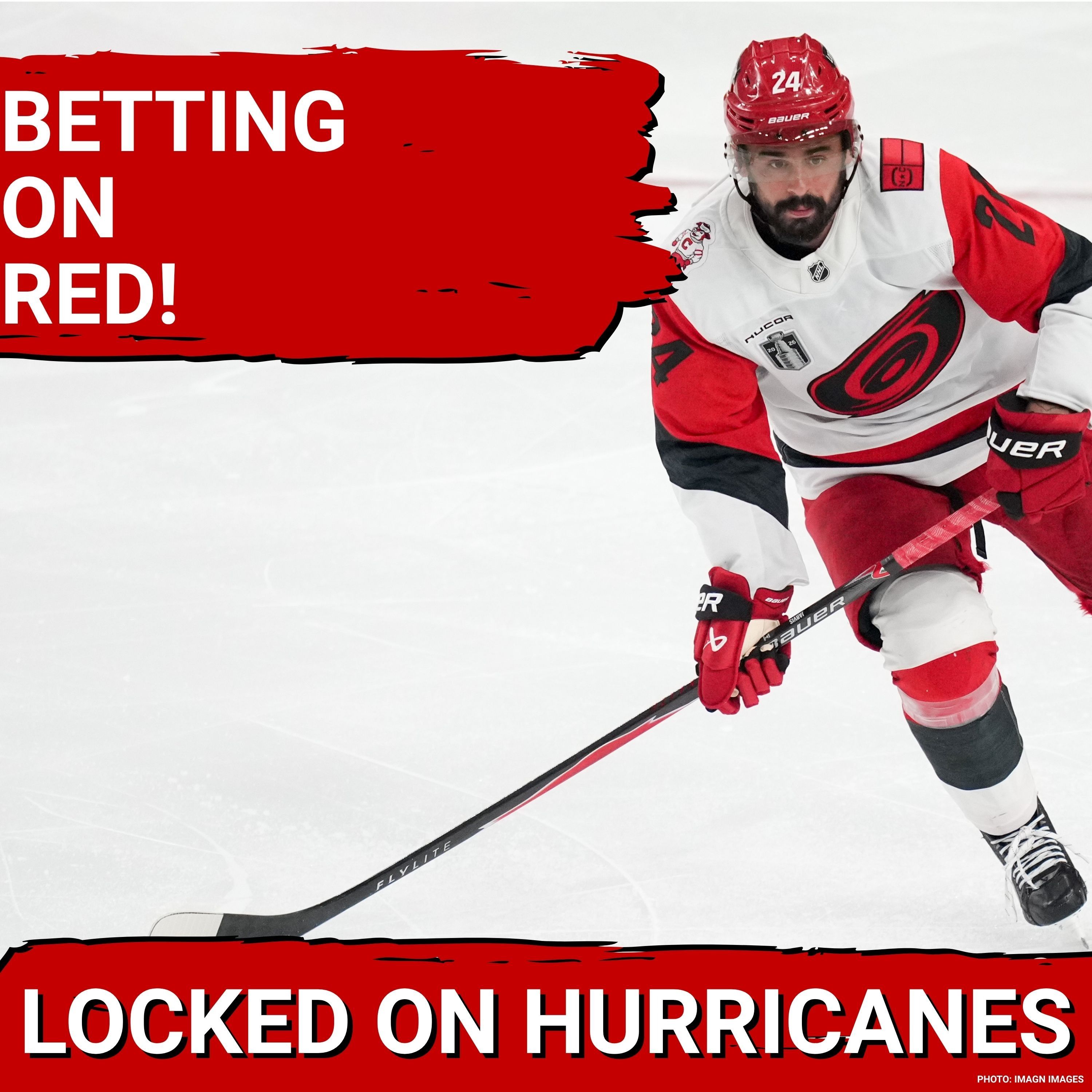 BETTING ON RED! Carolina Hurricanes Seeking to Even Stanley Cup Final in Game 4