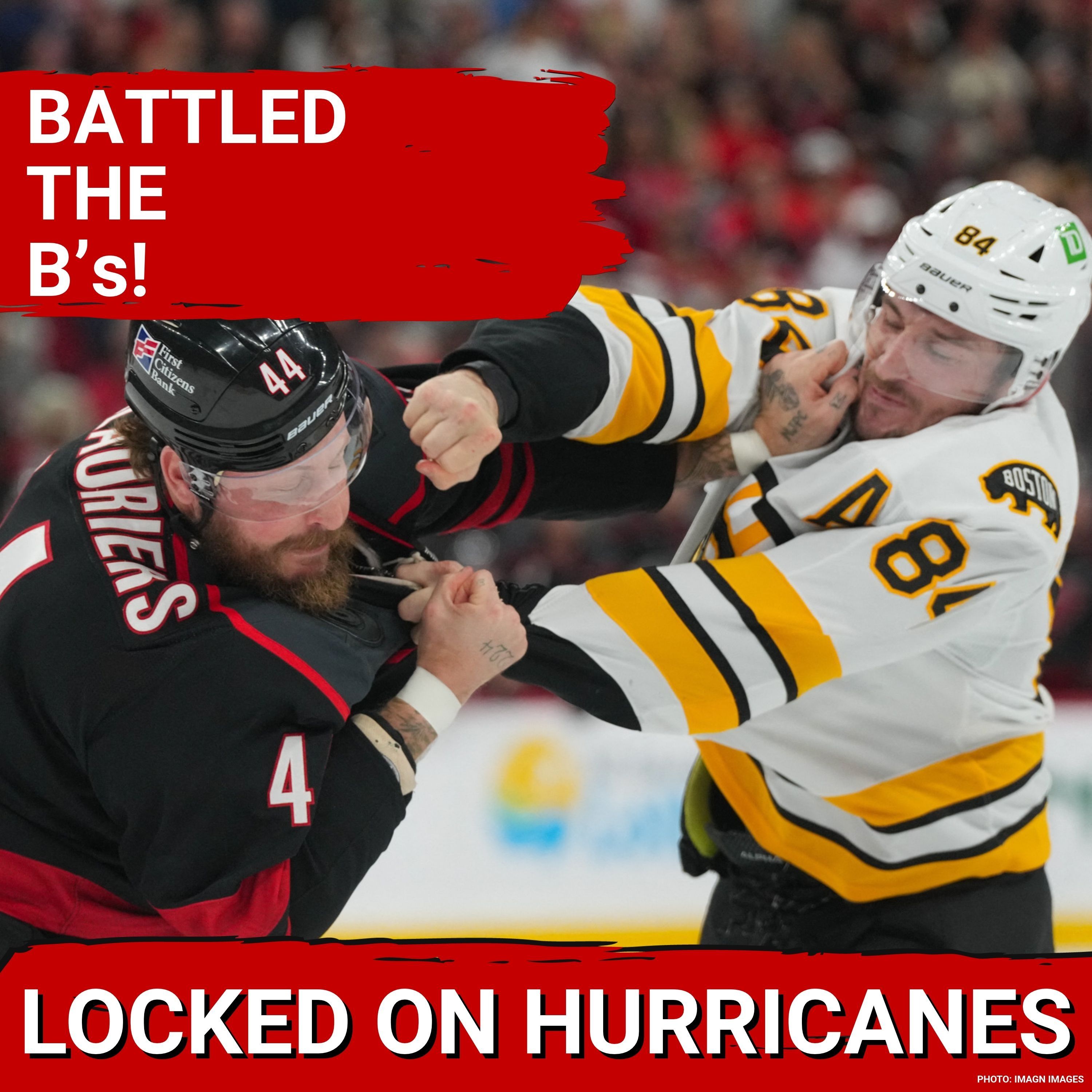 BATTLED THE B's! Carolina Hurricanes Held On for A 2-1 Win Over Bruins