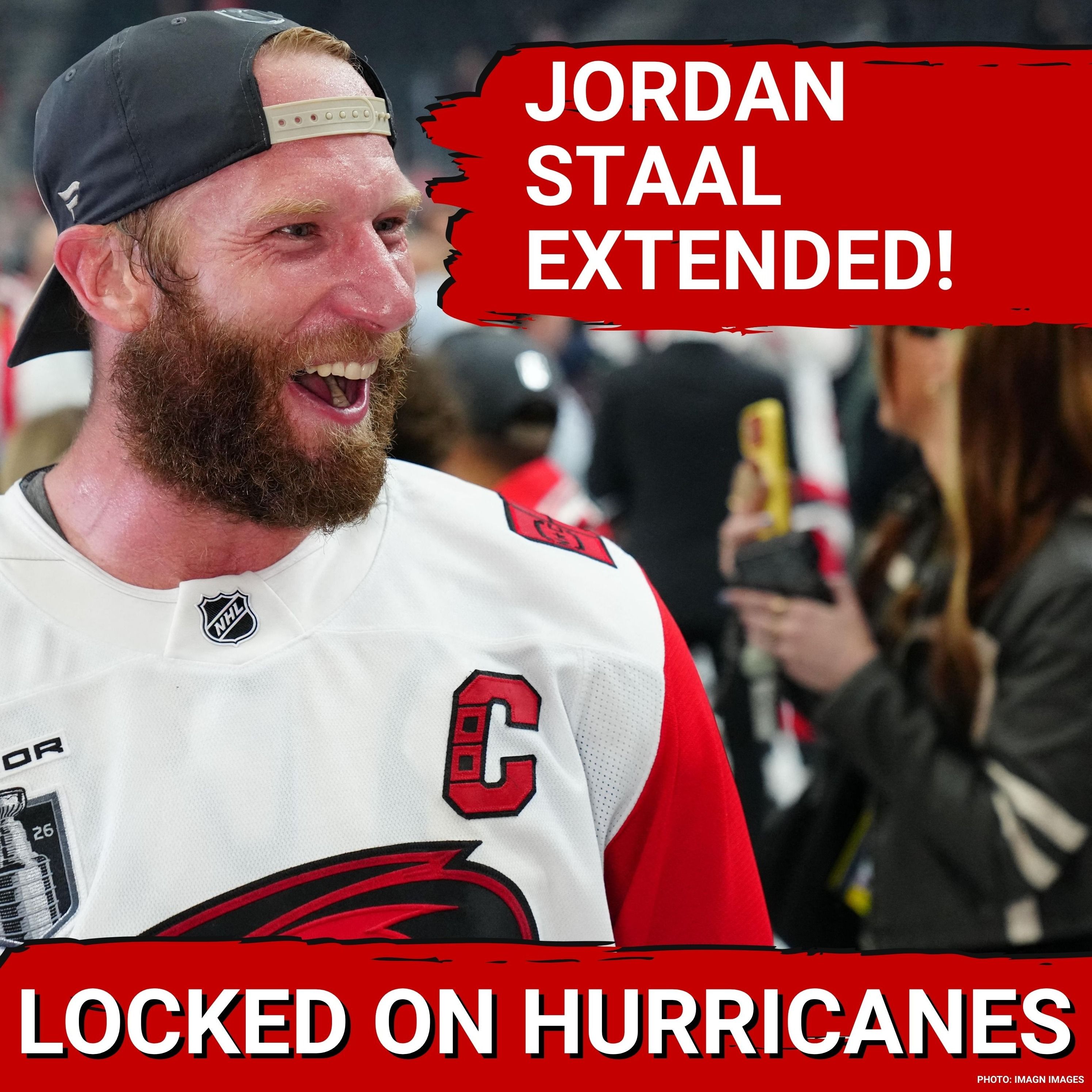 CAPTAIN CONN SMYTHE EXTENDED! Carolina Hurricanes Extend Jordan Staal for One-Year + Training Camp Roster News episode artwork