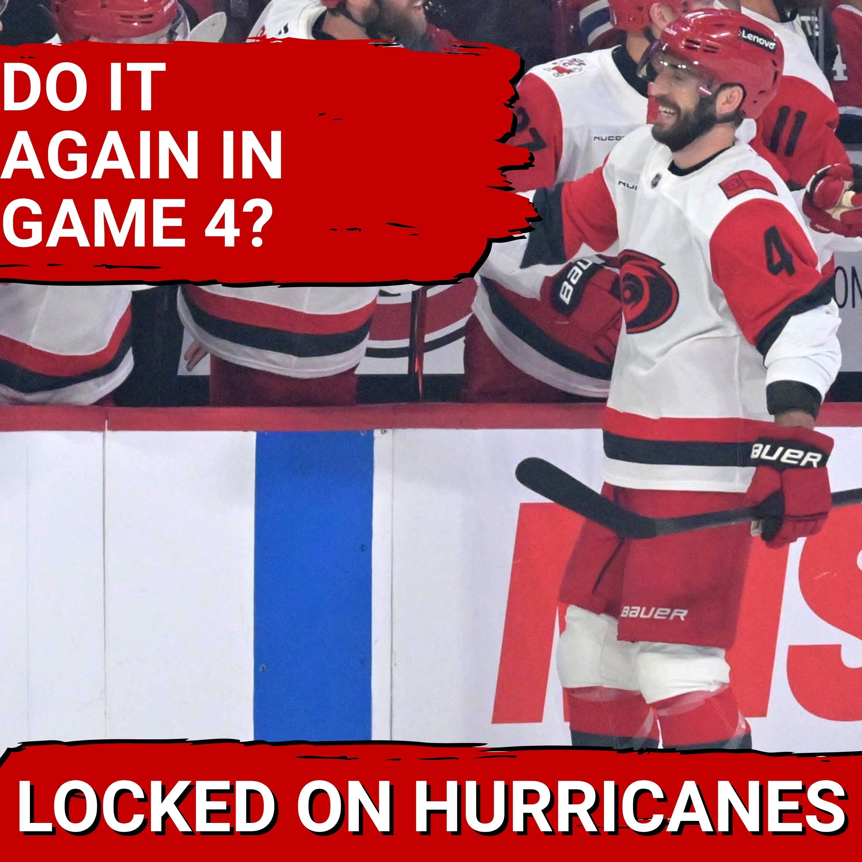 DO IT AGAIN? The Carolina Hurricanes Looking to Take a 3-1 Series Lead on Wednesday Night
