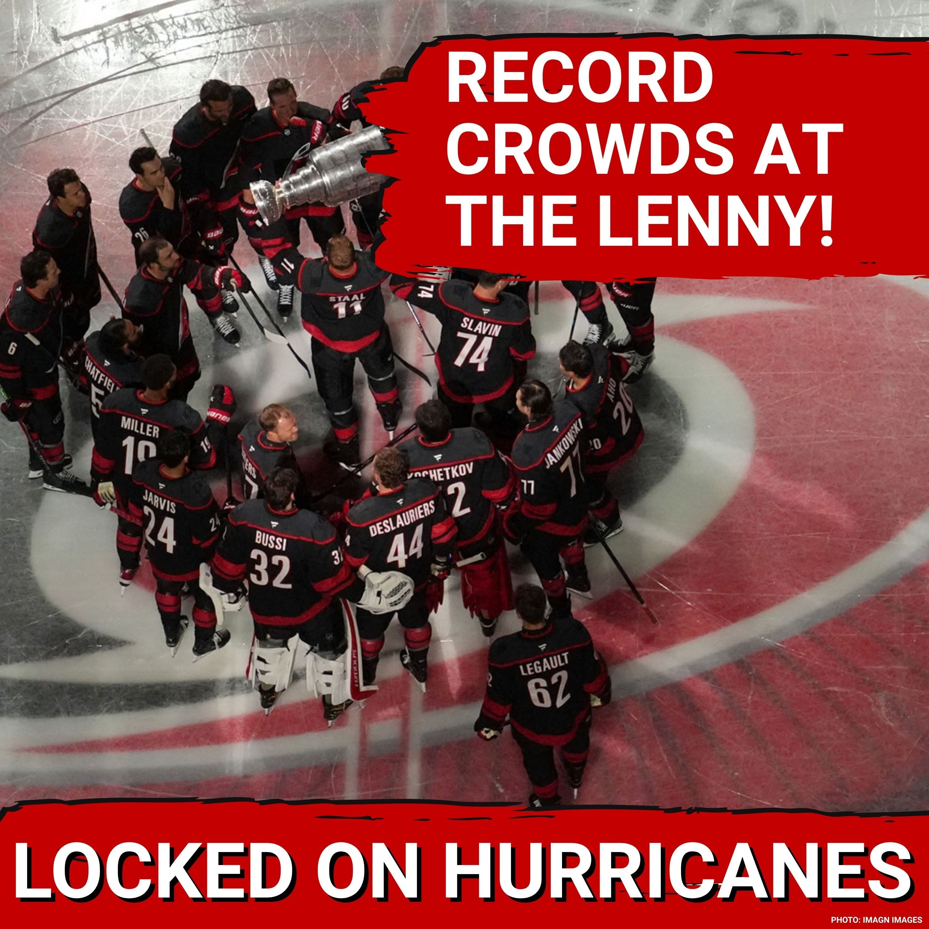 Carolina Hurricanes' Record-Breaking Crowds & Cayden Primeau Placed on Waivers episode artwork