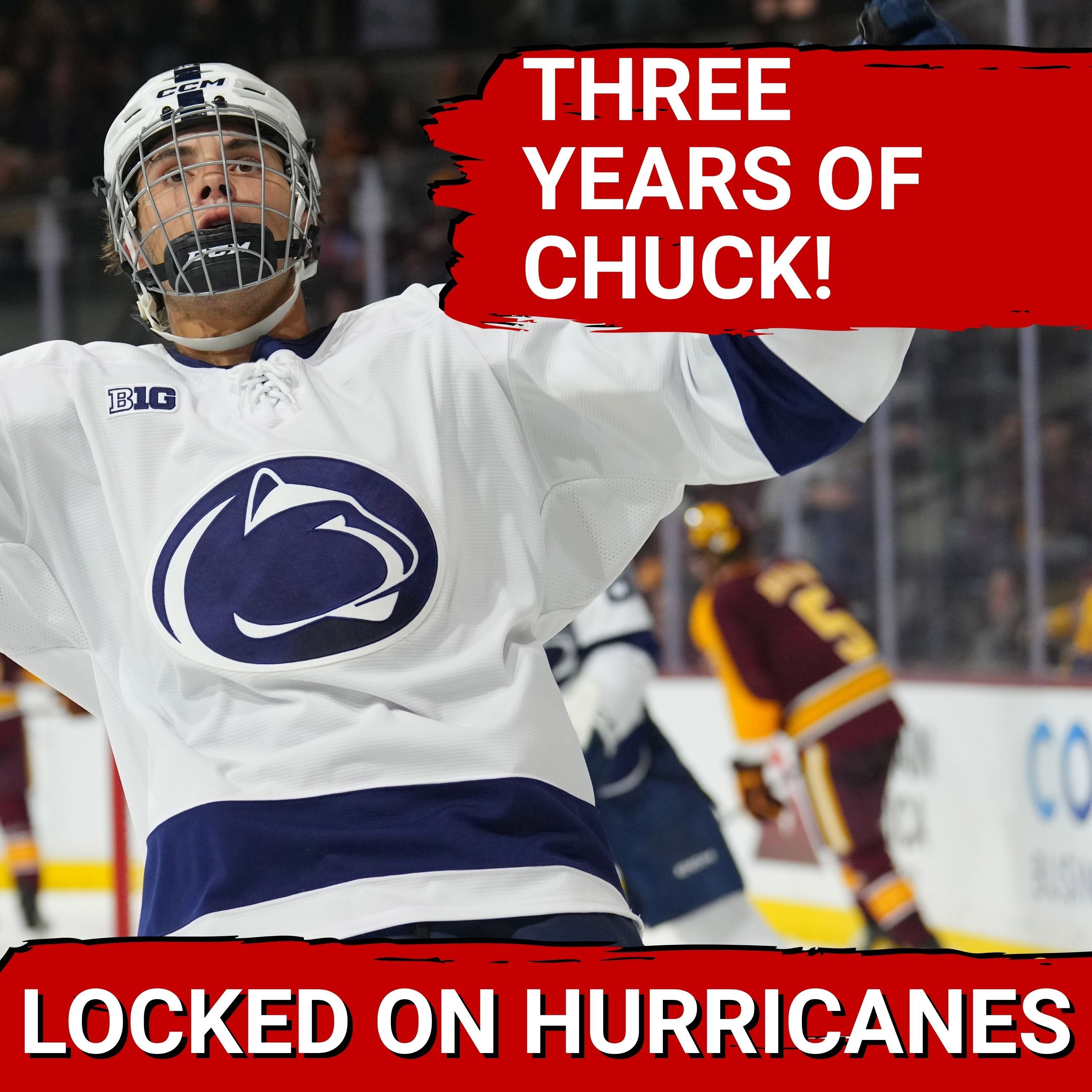 THREE YEARS OF CHUCK! Carolina Hurricanes Sign Charlie Cerrato to a 3-Year ELC