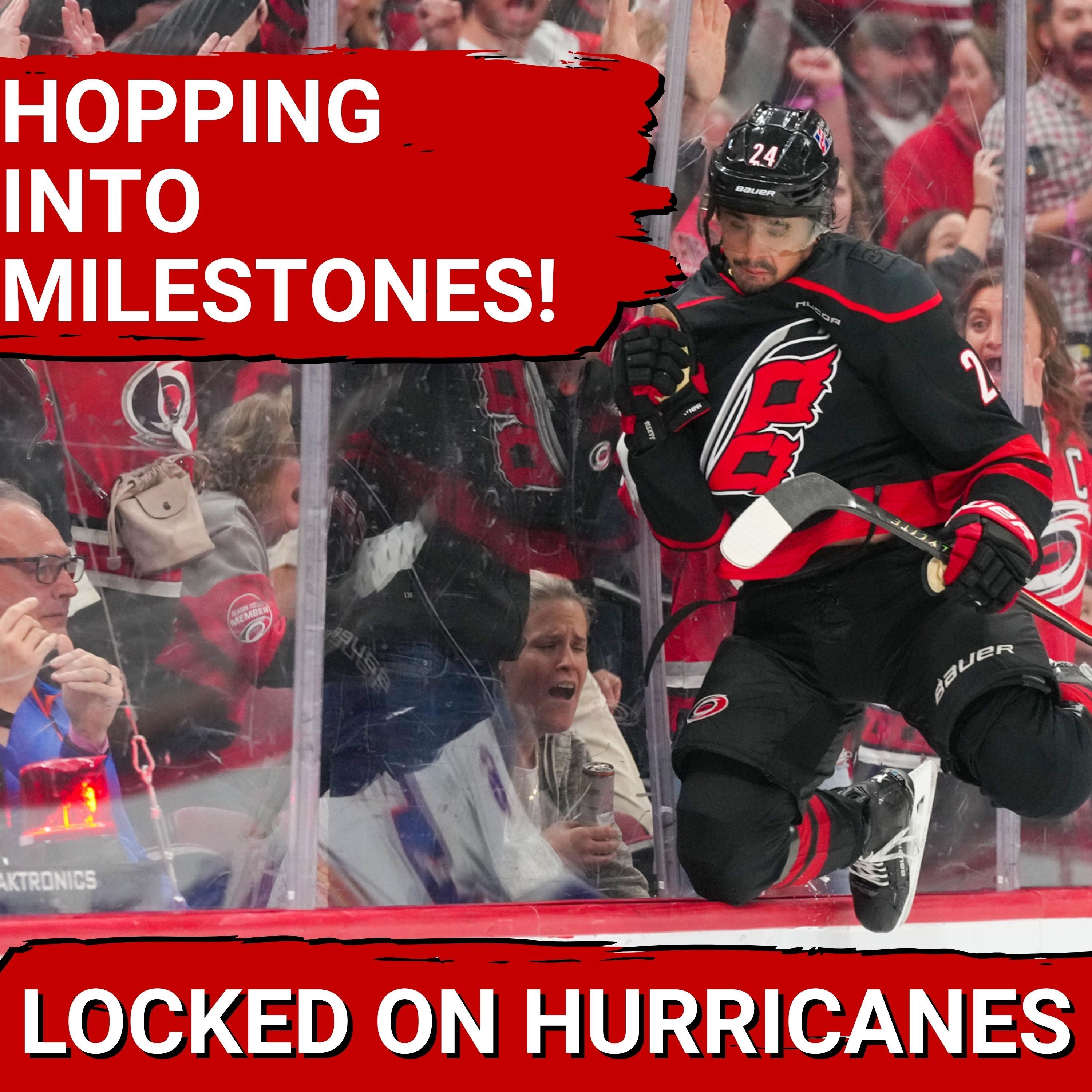 A Series of Carolina Hurricanes Milestones Over Easter Weekend