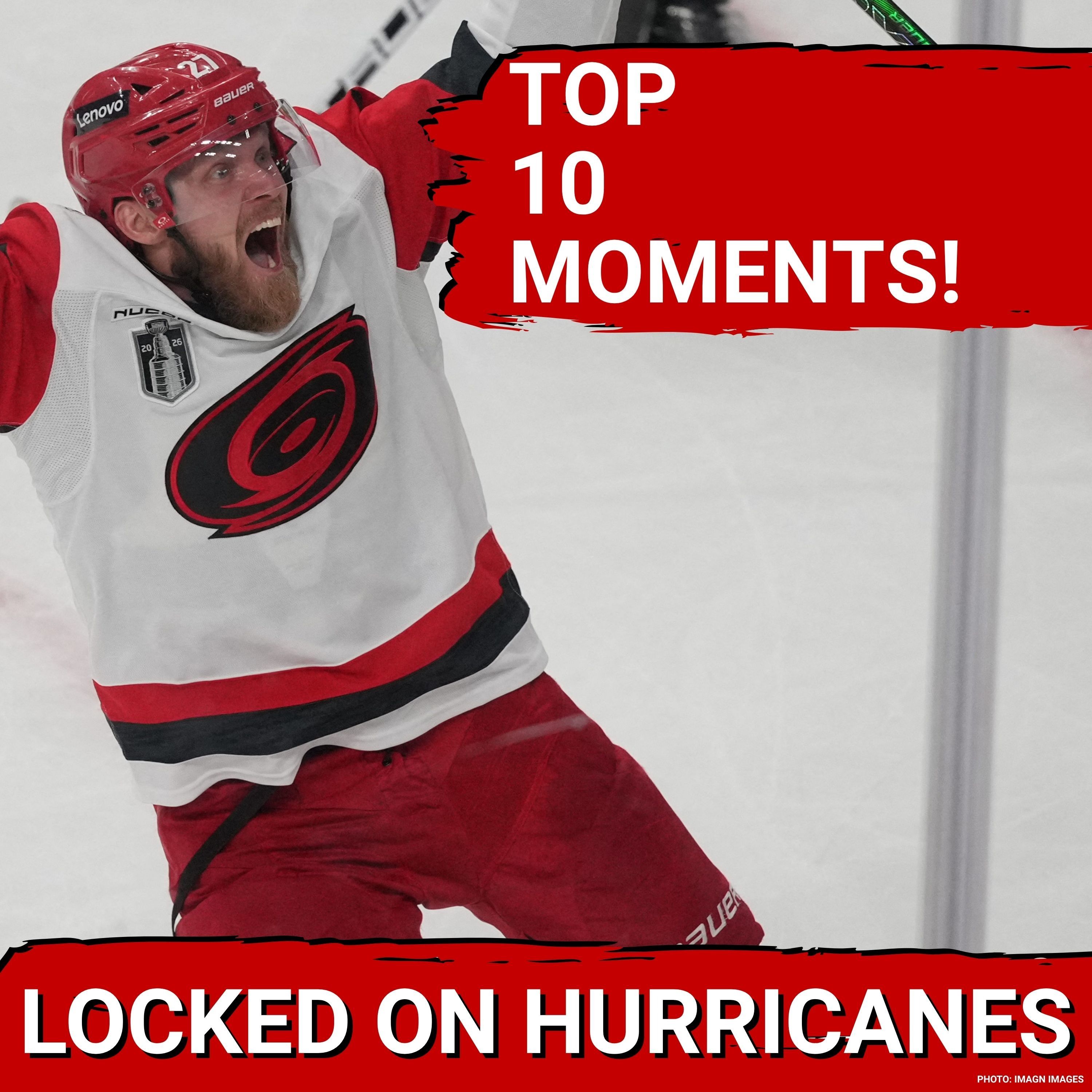 The Top 10 Carolina Hurricanes Moments in the 2026 Stanley Cup Playoffs episode artwork