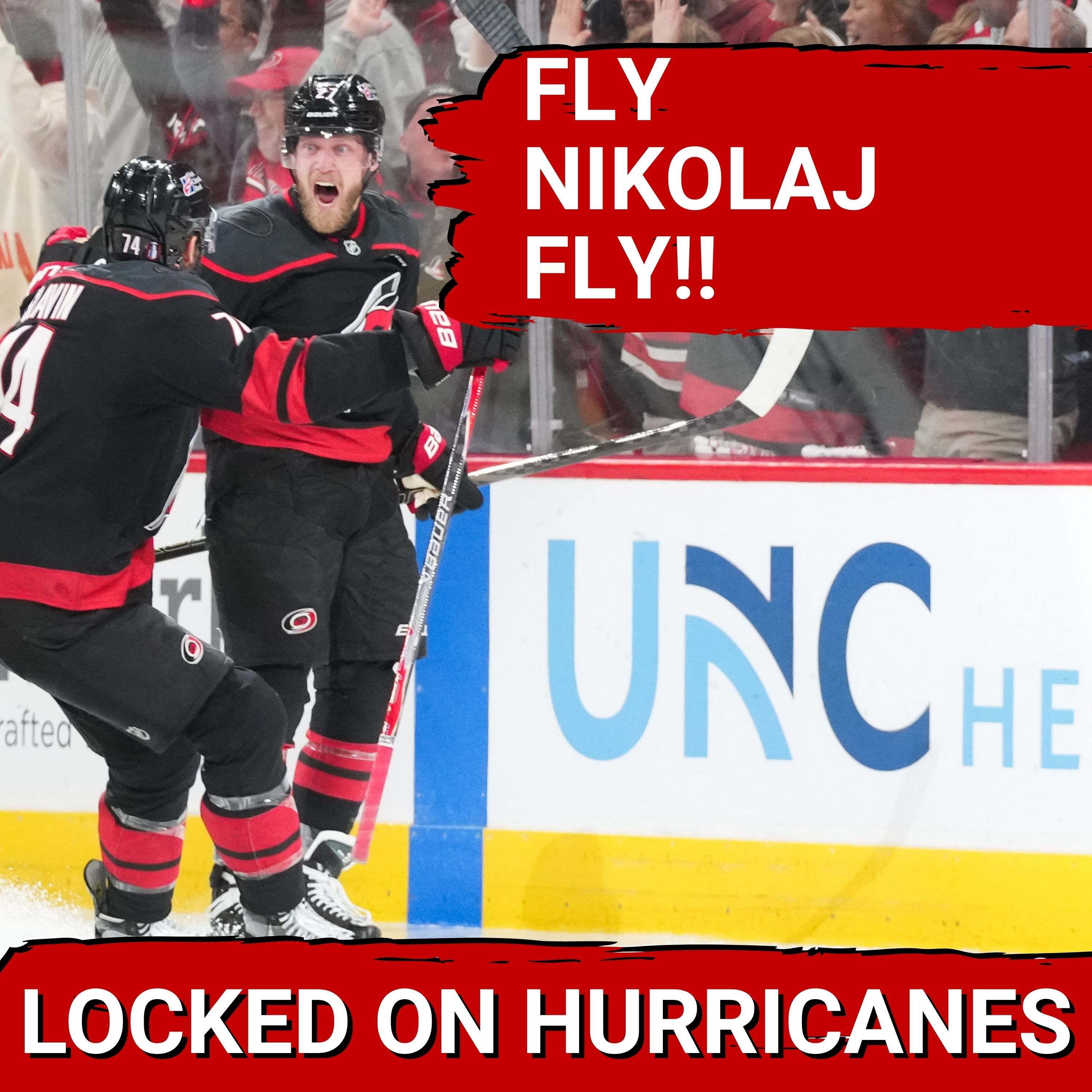 FLYING HIGH! Carolina Hurricanes Even Series After Nikolaj Ehlers' OT Winner in Game 2!