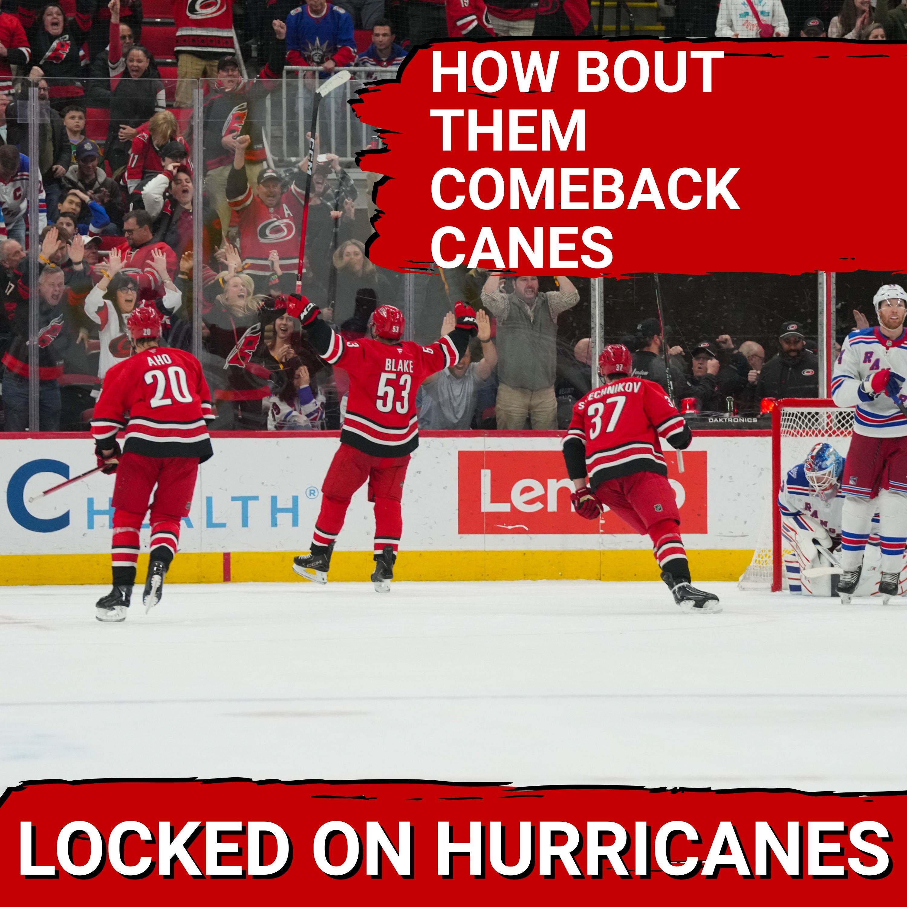 COMEBACK CANES! Carolina Hurricanes Win 3-2 in Overtime to Complete the Comeback!