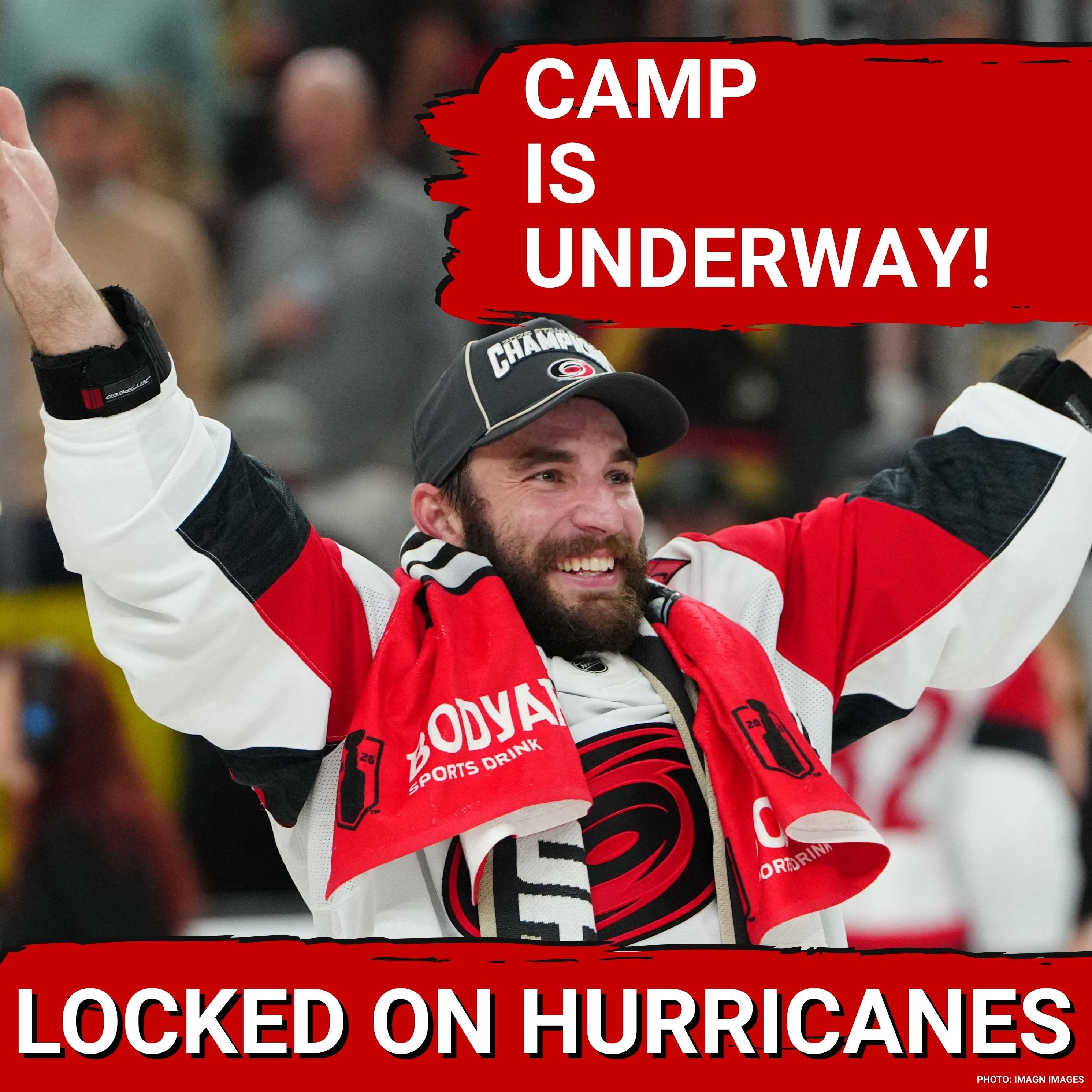 BACK ON THE ICE! The Carolina Hurricanes' 2026 Training Camp is Underway episode artwork