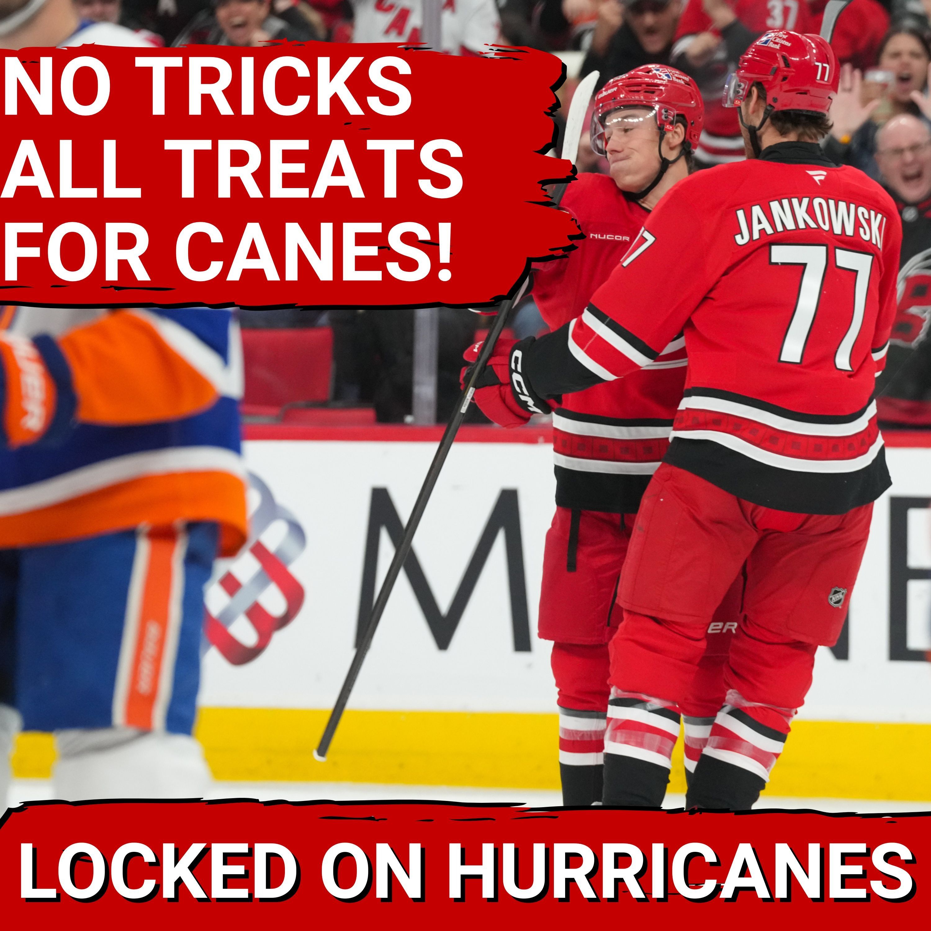 Carolina Hurricanes Receive Full-Size Candy Bars & a 6-2 Win over Islanders