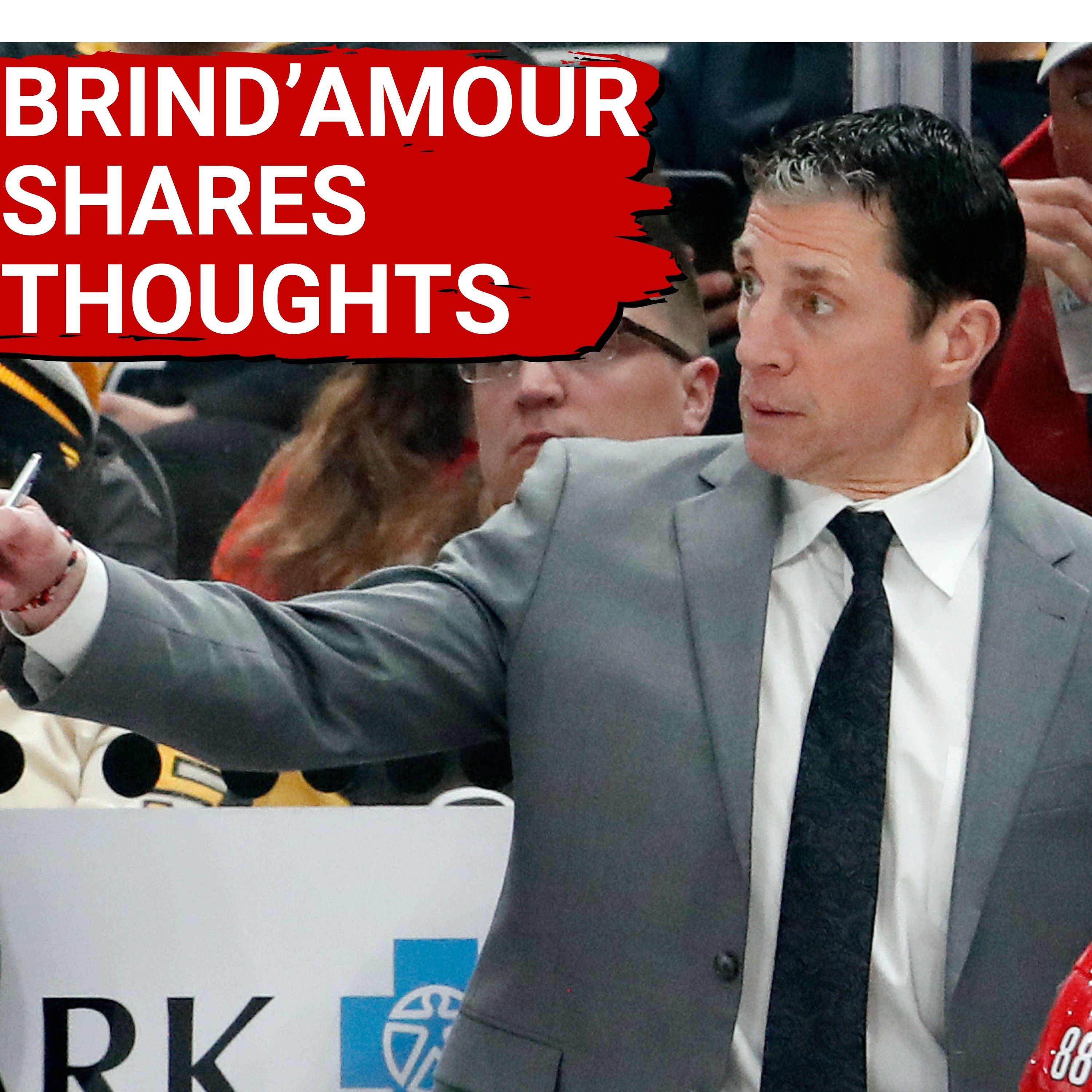 Carolina Hurricanes' Rod Brind'Amour Shares Thoughts Ahead of 2025-26 Season