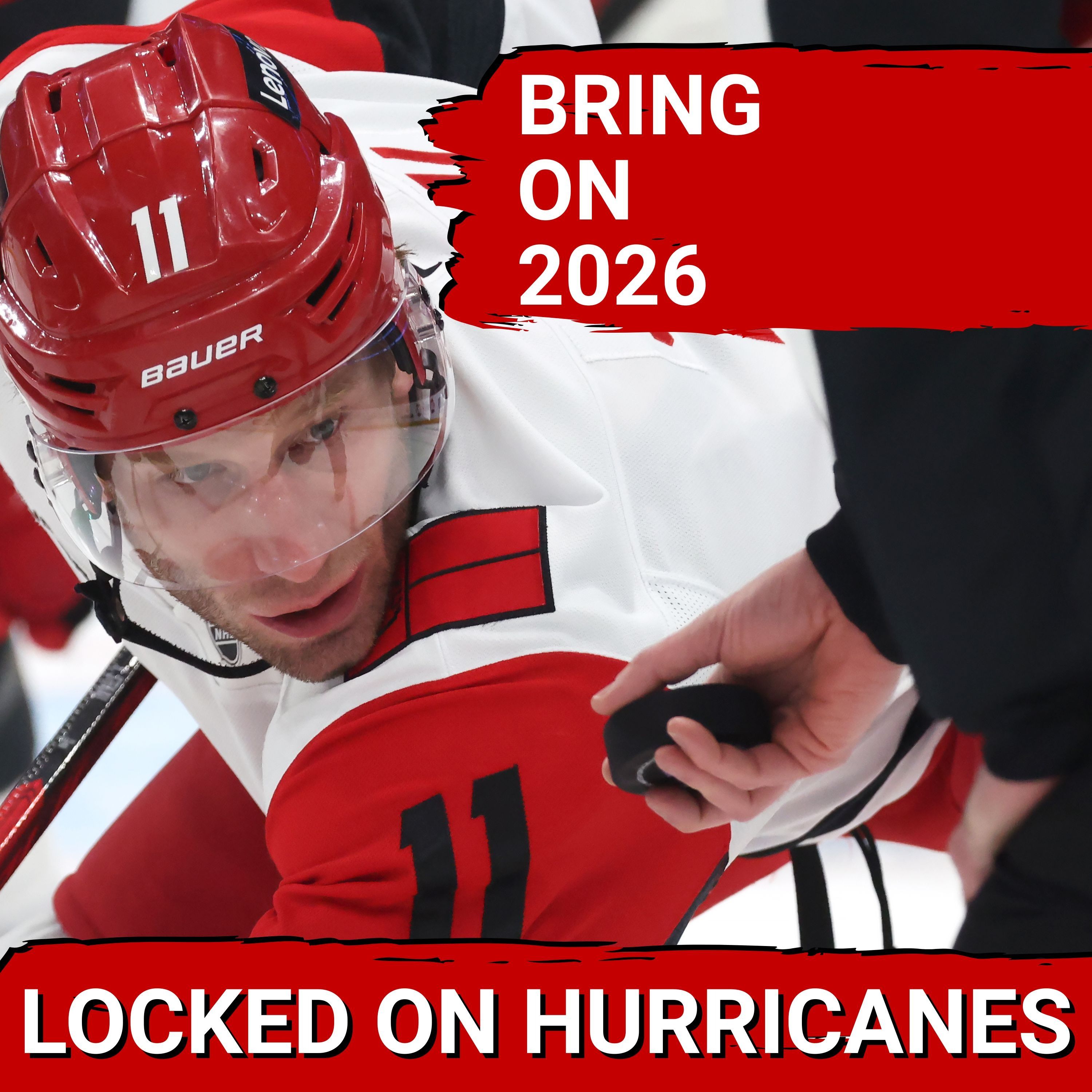 New Years Day Hockey with the Carolina Hurricanes