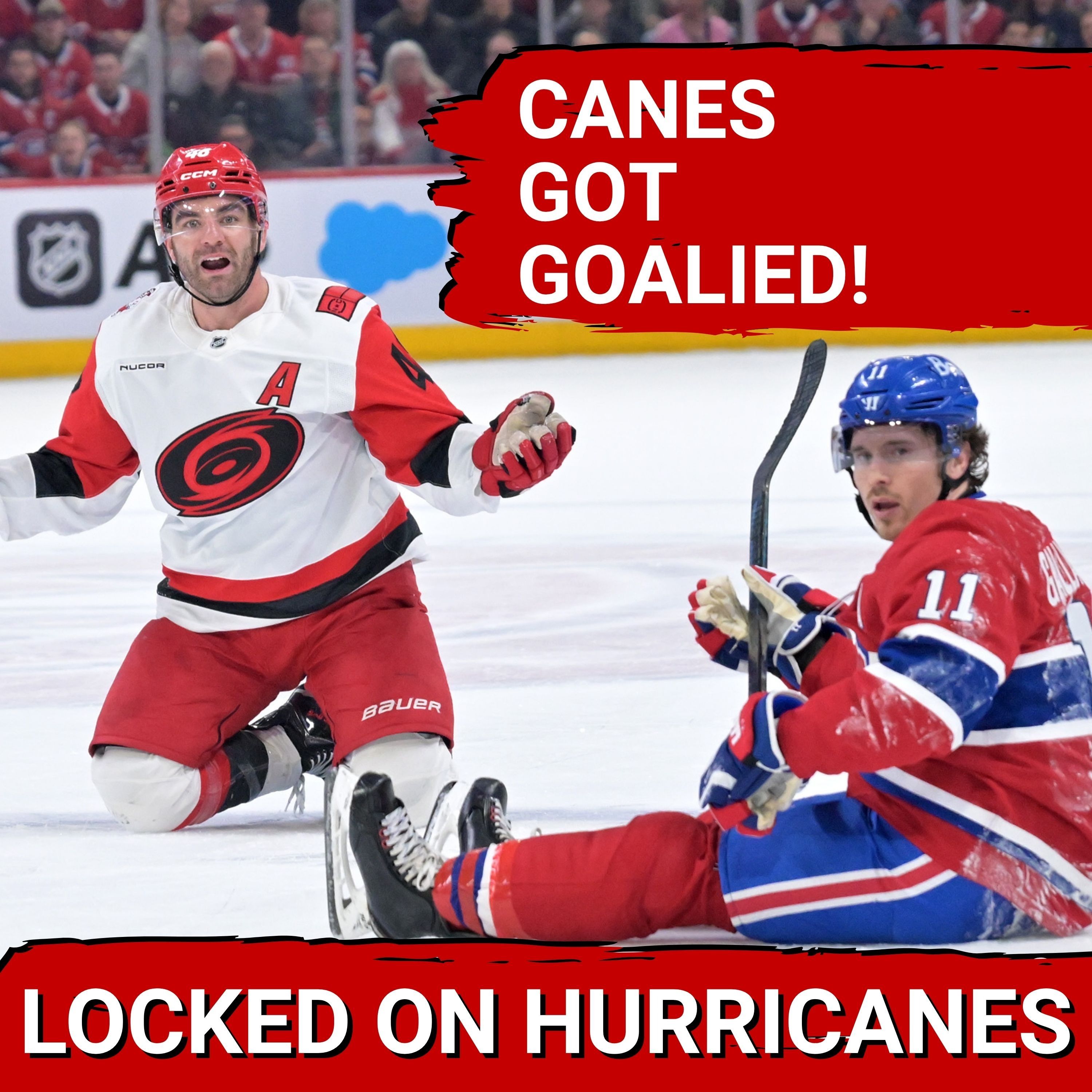GOALIED! Carolina Hurricanes Lose 5-2 Against Dobes & the Canadiens