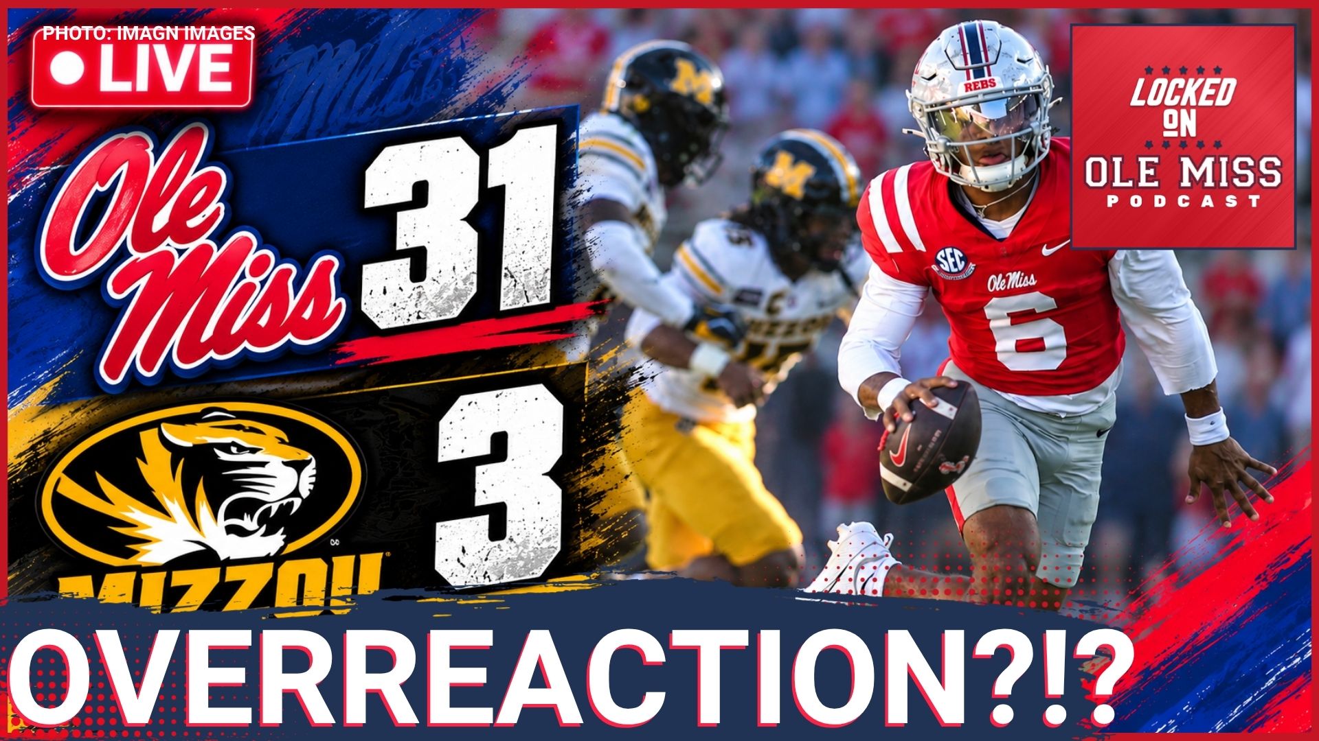 OVERREACTION: Chambliss & Ole Miss DESTROY Mizzou 31-3: The Best Team In The SEC