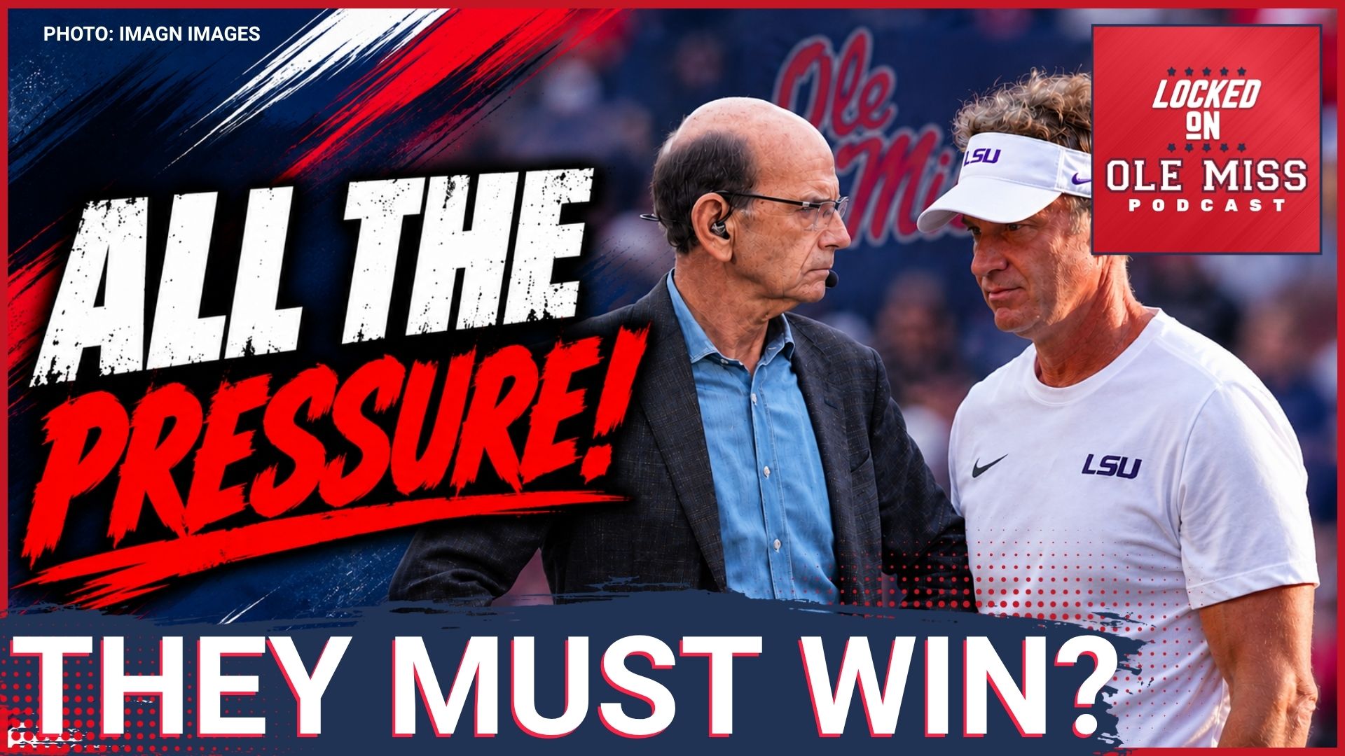 Finebaum Says It's A Must-Win For Kiffin. He's Right. | Ole Miss MUST WATCH Green