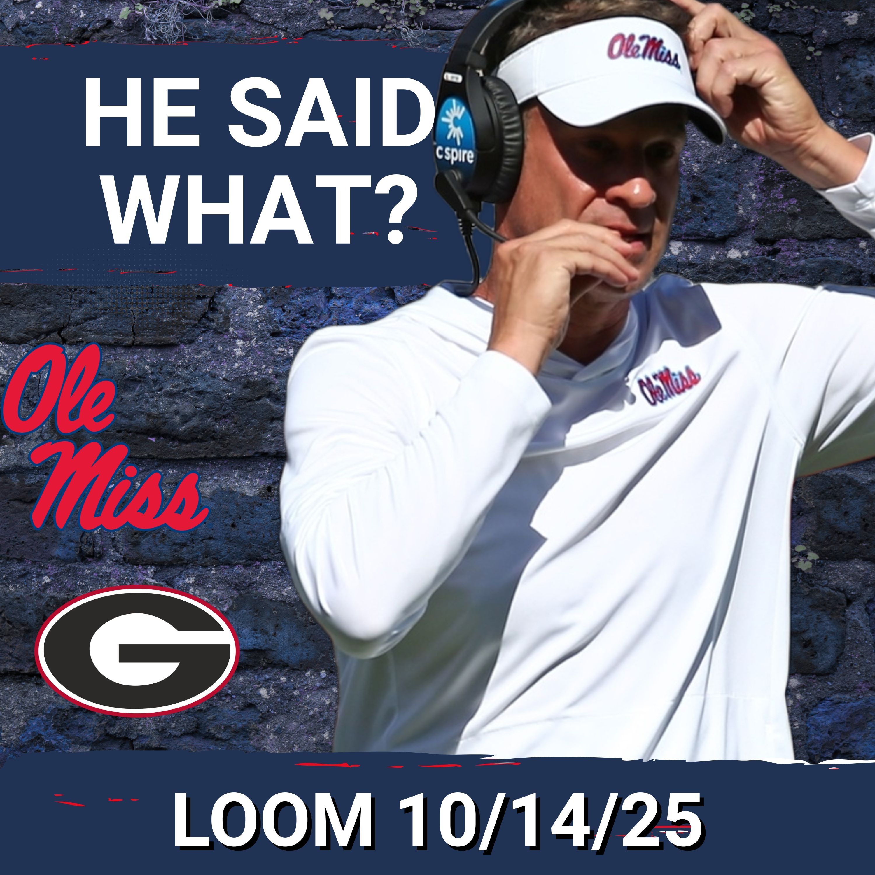LOOM 10/14/25 - ABSURD: Lane Kiffin MUST STOP these QB games BEFORE Ole Miss plays Georgia
