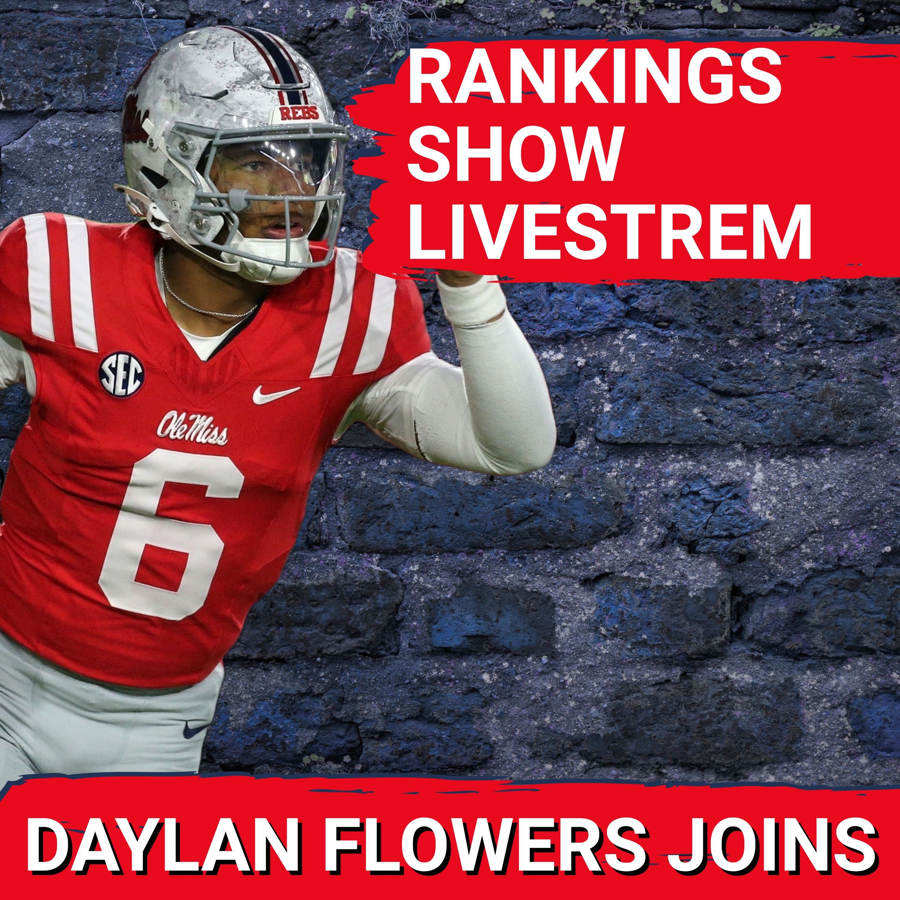 REACTION: Ole Miss Controls CFP Destiny | Daylan Flowers Joins for Playoff Rankings Watch Along REACTION: Ole Miss Controls CFP Destiny | Daylan Flowers Joins for Playoff Rankings Watch Along