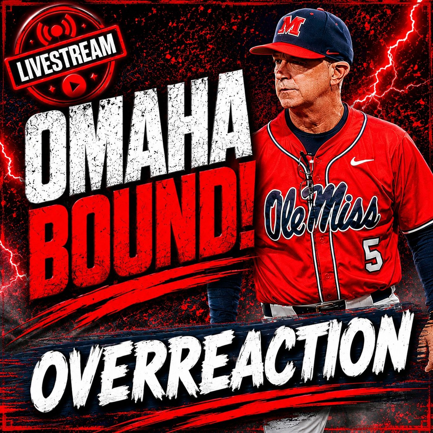 REACTION: Ole Miss GOING to Omaha after Auburn SWEEP | Five Straight ranked wins for Rebels episode artwork