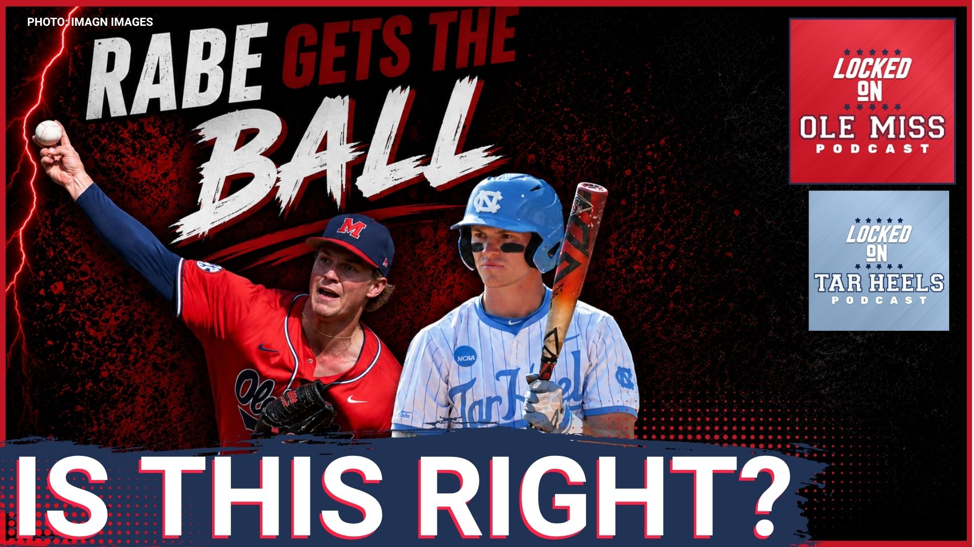 🚨 BREAKING: Taylor Rabe Gets the BALL for Ole Miss vs UNC? College World Series PREGAME