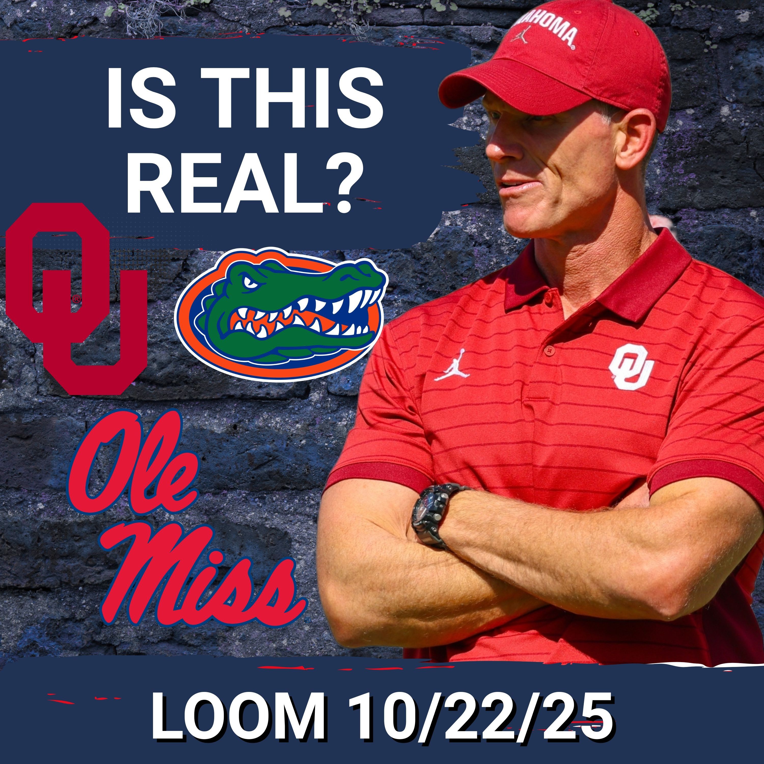 LOOM 10/22/25 - RIDICULOUS: Florida Gators SABOTAGING Ole Miss, Lane Kiffin Gameplan vs Oklahoma Sooners