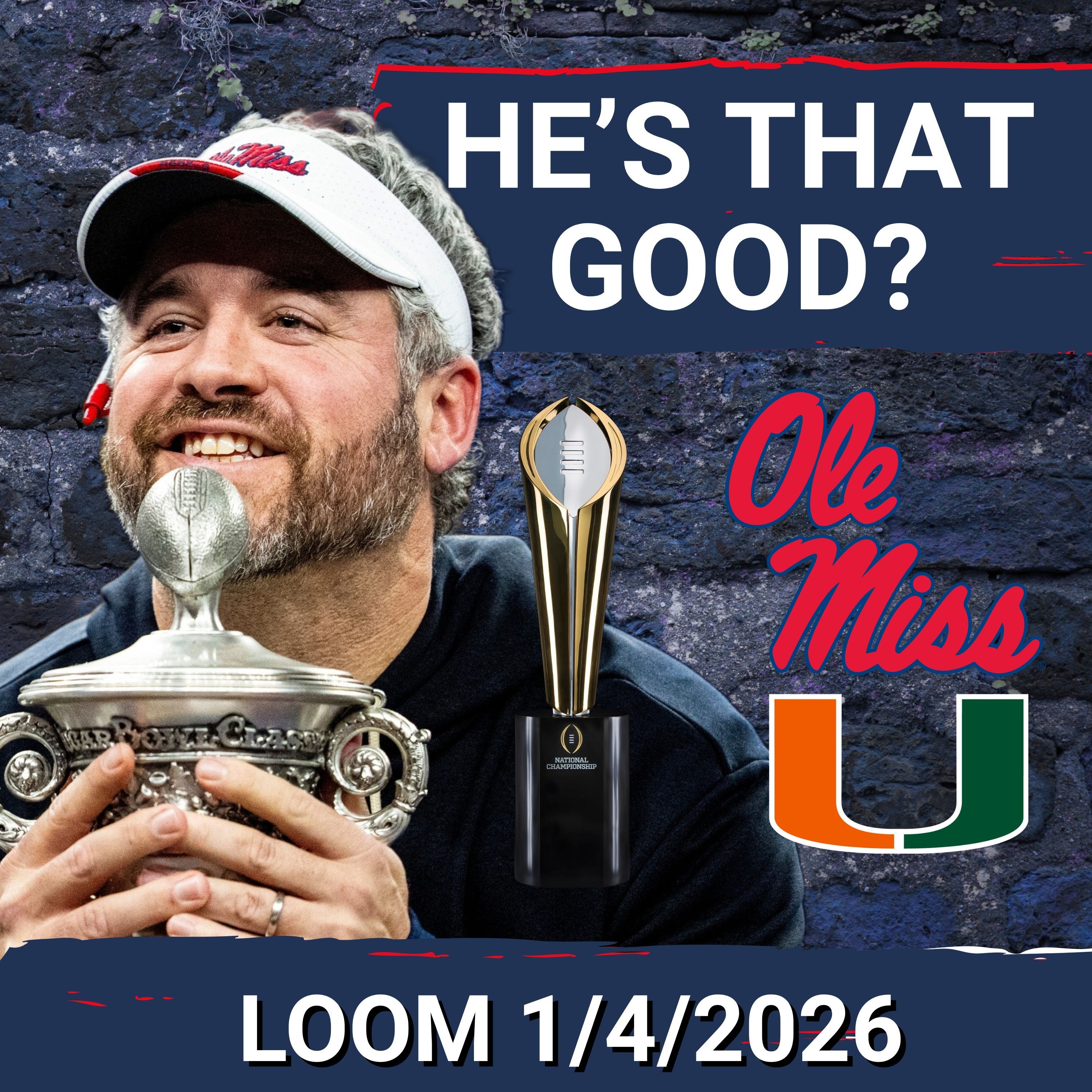 HILARIOUS: Ole Miss FINALLY FINDING a BIG GAME coach is NATIONAL CHAMPIONSHIP secret