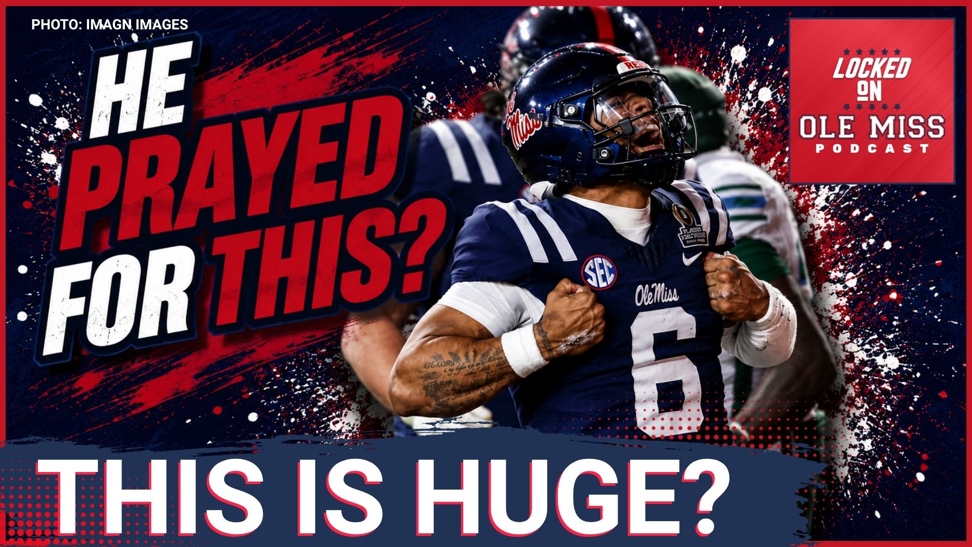 Trinidad Chambliss prayed for this EXACT SPOTLIGHT | Pressure is a Privilege at Ole Miss
