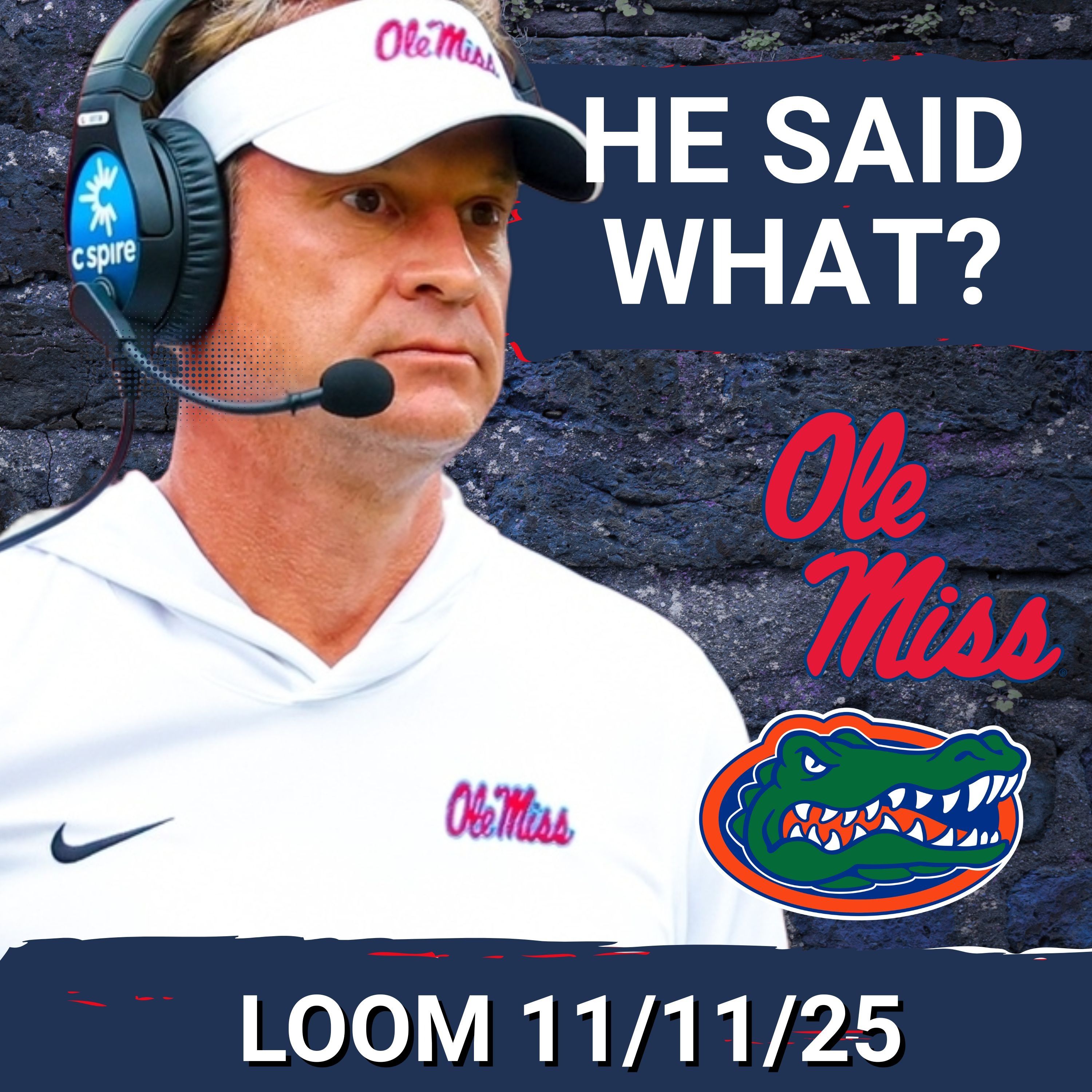 LOOM 11/11/25 - HILARIOUS: Lane Kiffin is now the BETTING FAVORITE to be the Head Coach of the New York Giants