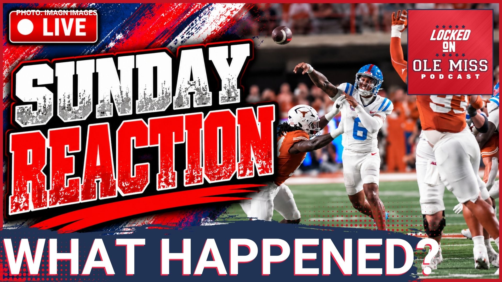 Sunday Reaction LIVE: Chambliss, Lacy's Shoulder & YOUR Takes on Texas 34-27