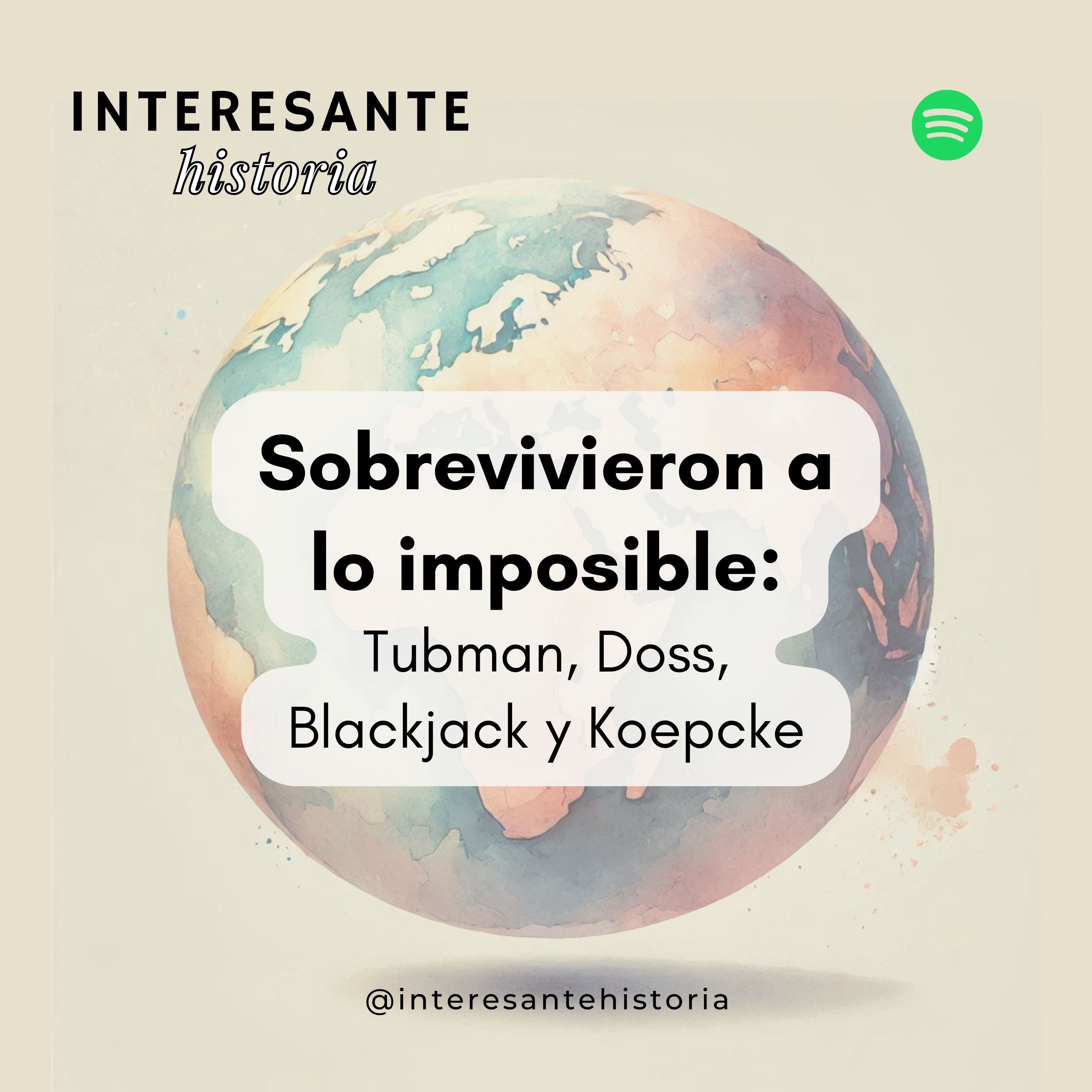 Sobrevivieron a lo imposible: Tubman, Doss, Blackjack y Koepecke