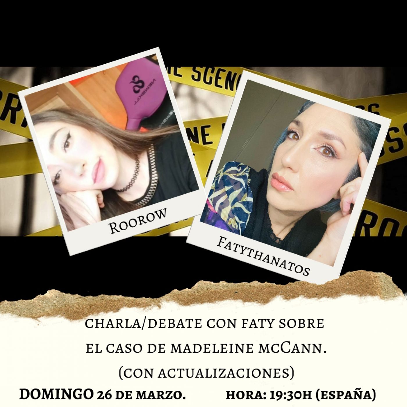 CHARLA/DEBATE CASO MADELEINE McCANN CON FATY episode artwork