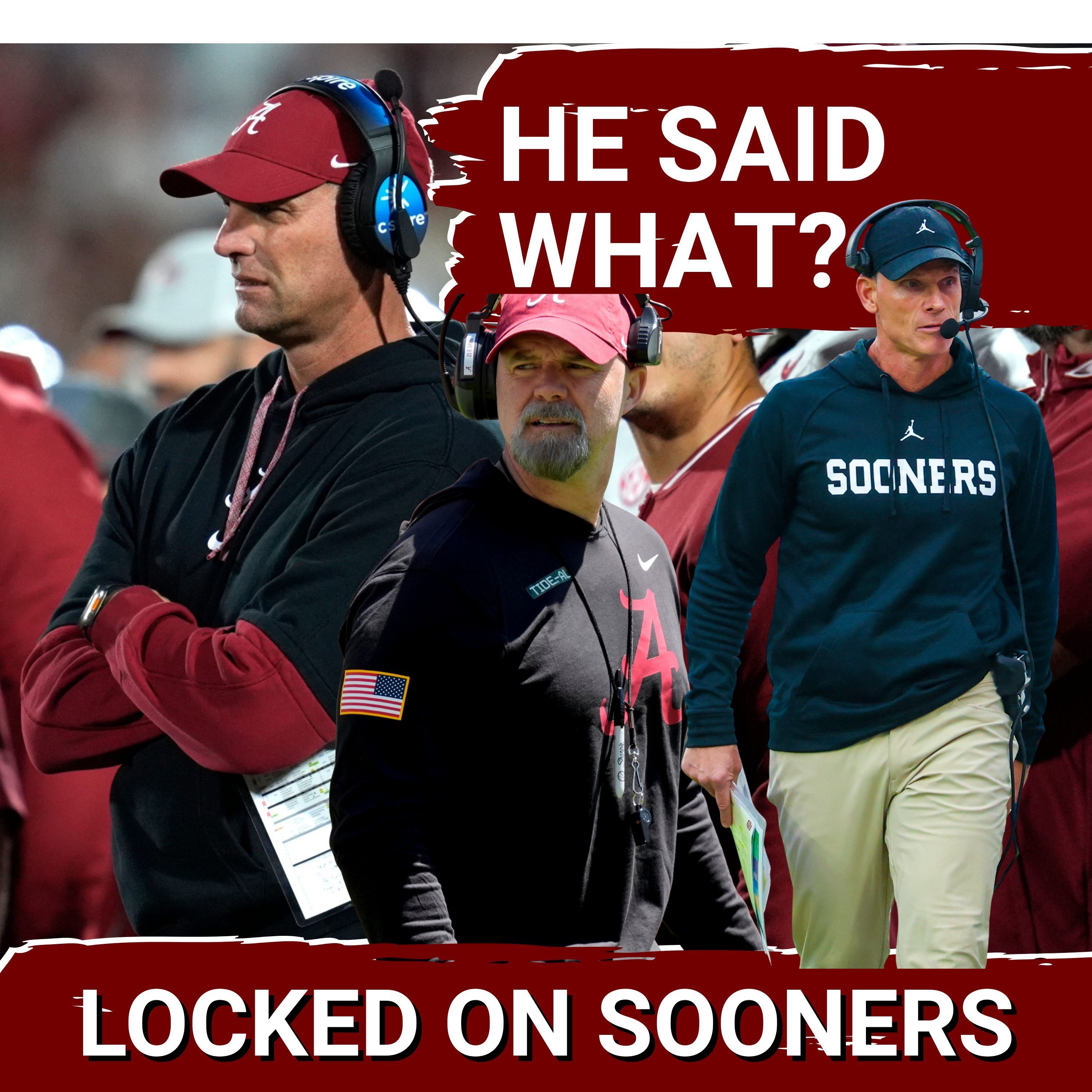 HILARIOUS: Alabama OC THROWS SHADE at Brent Venables' Sign Stealing TACTICS | Oklahoma Defense Under FIRE