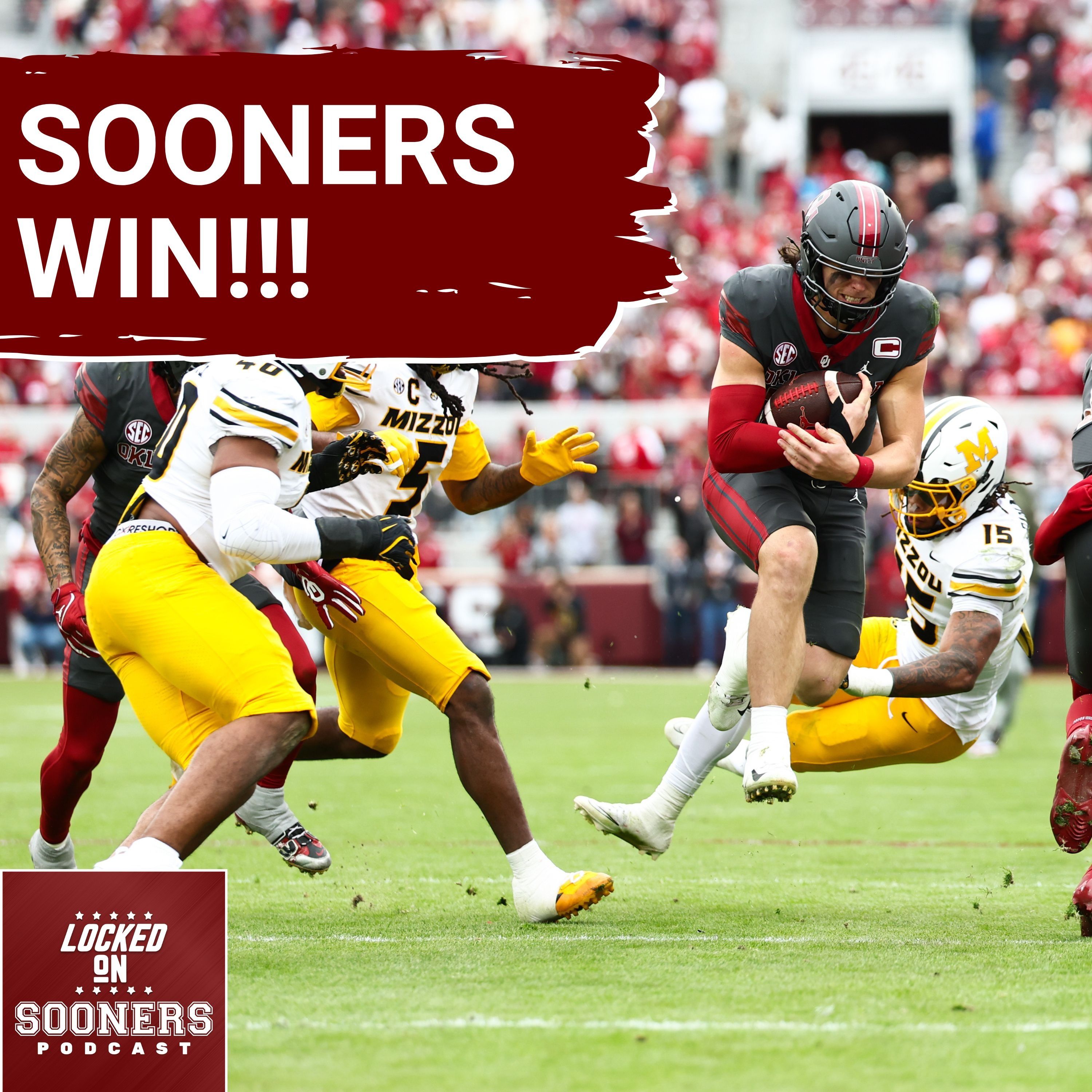 POSTGAME REACTION: Oklahoma Sooners dominate Missouri Tigers with SUFFOCATING defense | Offense Struggles