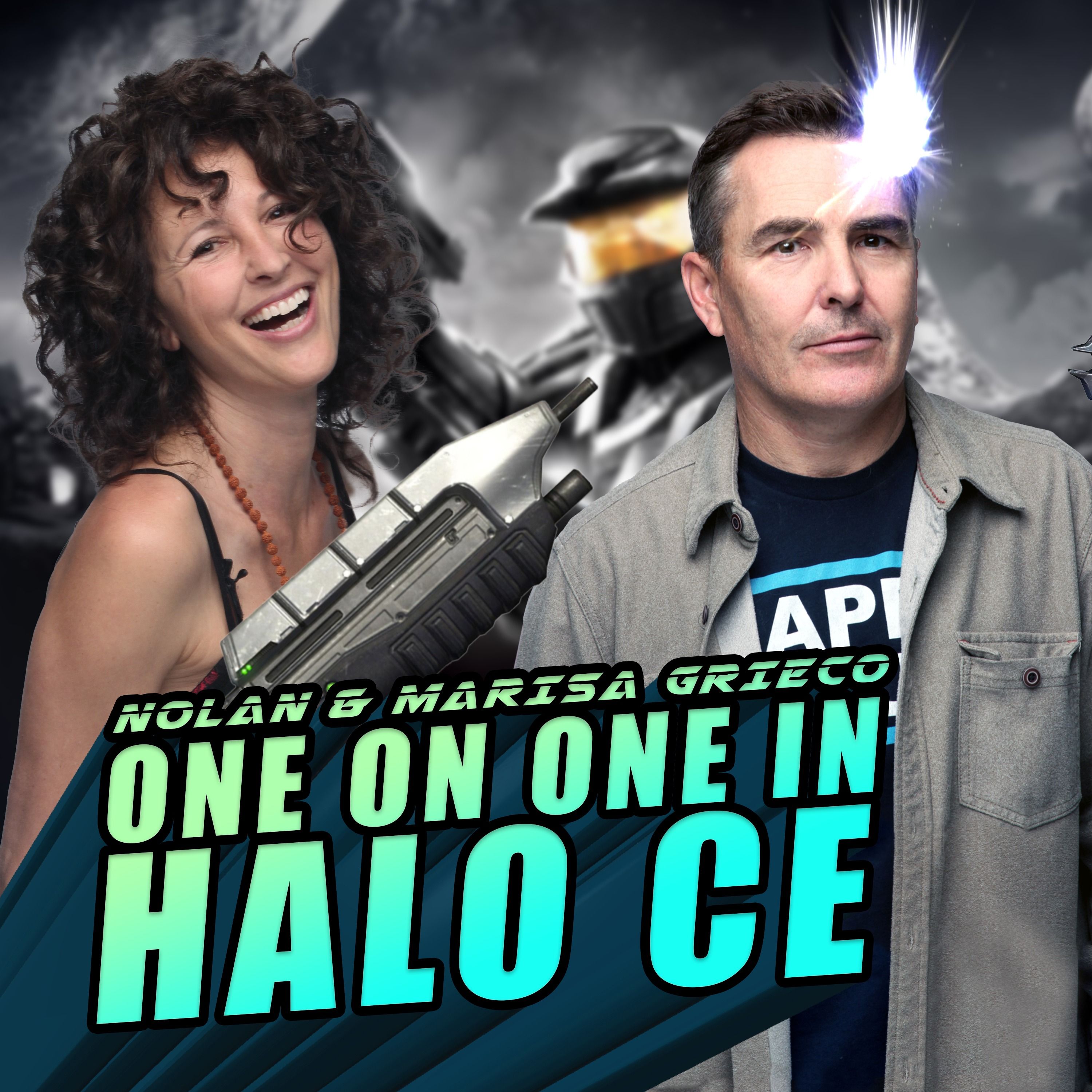 Nolan North & Marisa Grieco Haarsma One on One in Halo: Combat Evolved! | RETRO REPLAY