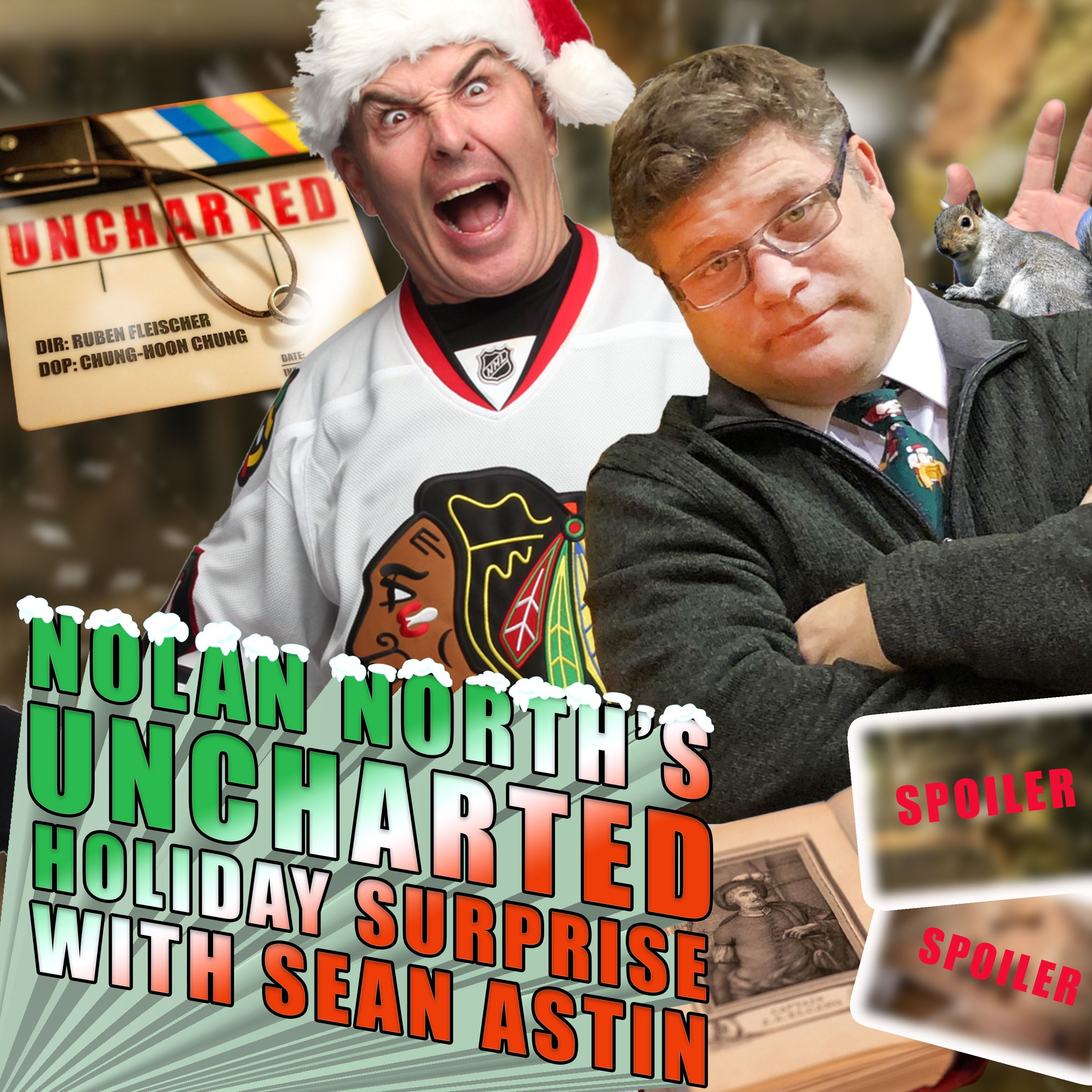 Nolan North's Uncharted Holiday Surprise With Sean Astin | An Exclusive Movie Reveal