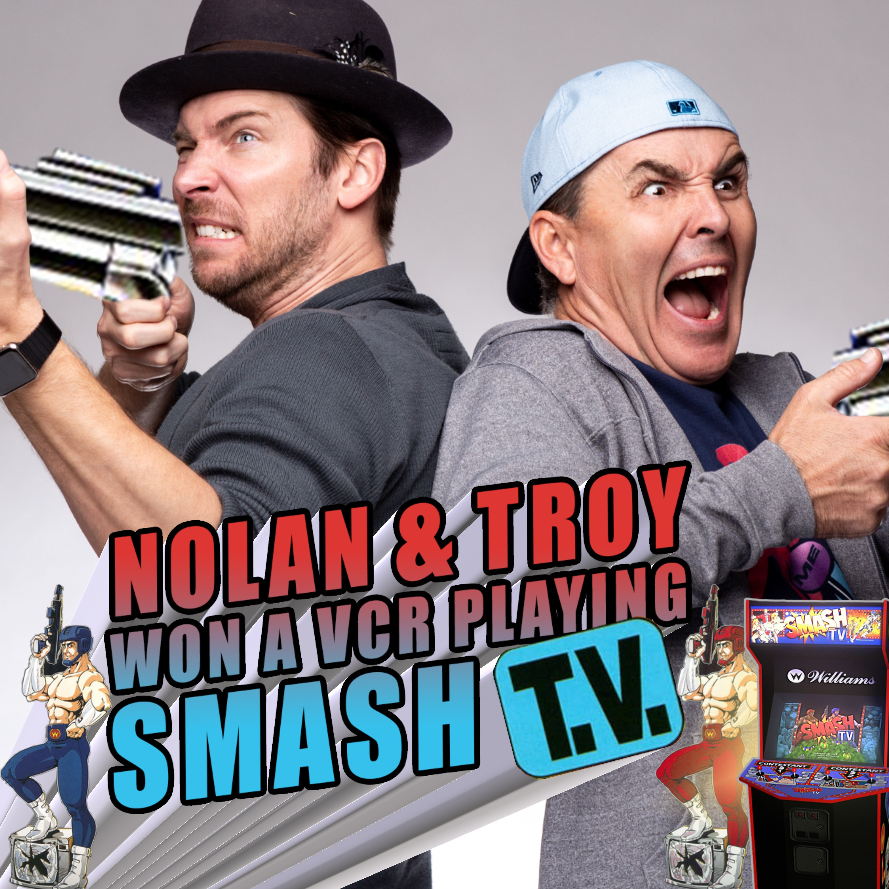 RETRO REWIND - Nolan North and Troy Baker Won a VCR Playing Smash T.V.