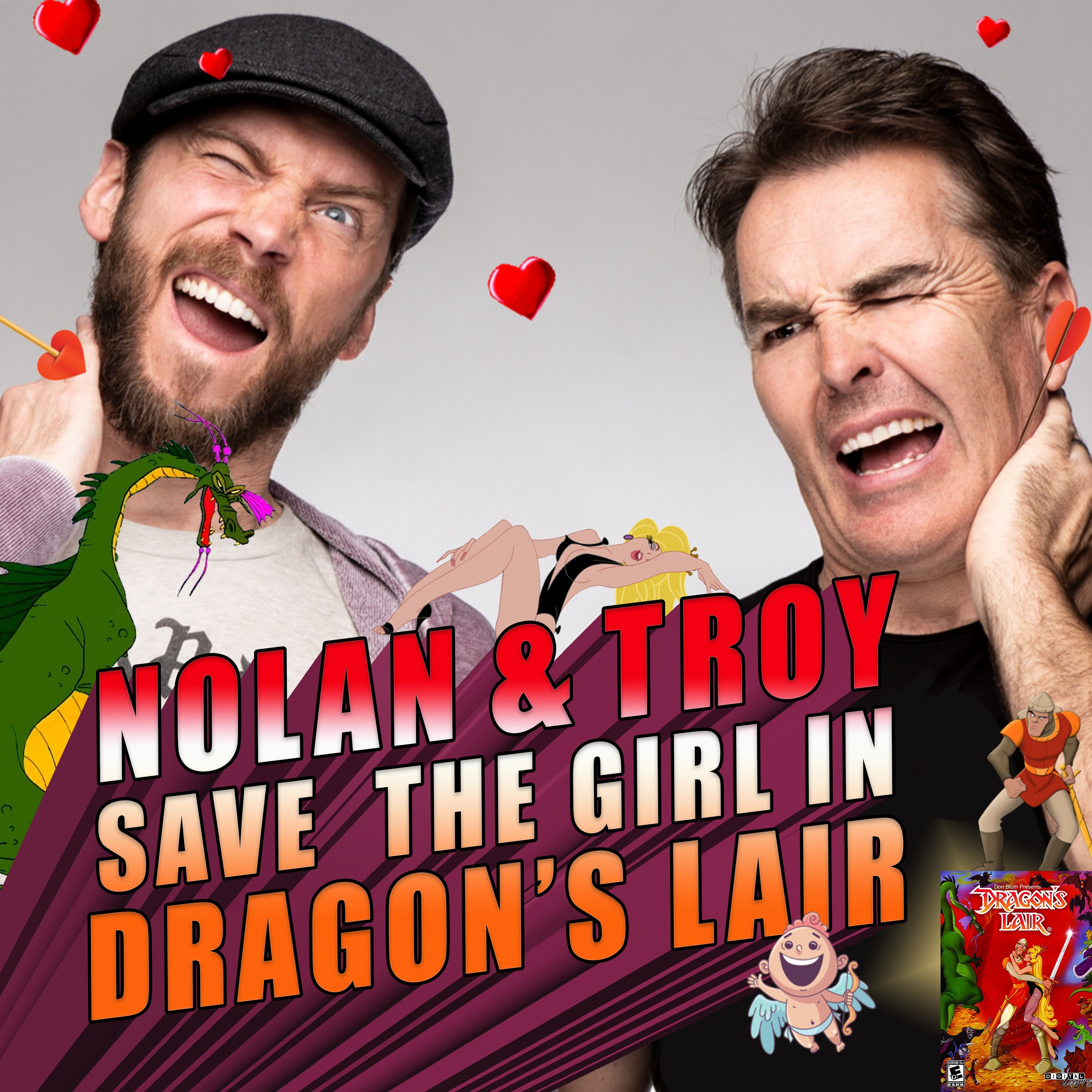 RETRO REWIND - Nolan North and Troy Baker Save the Girl in Dragon's Lair