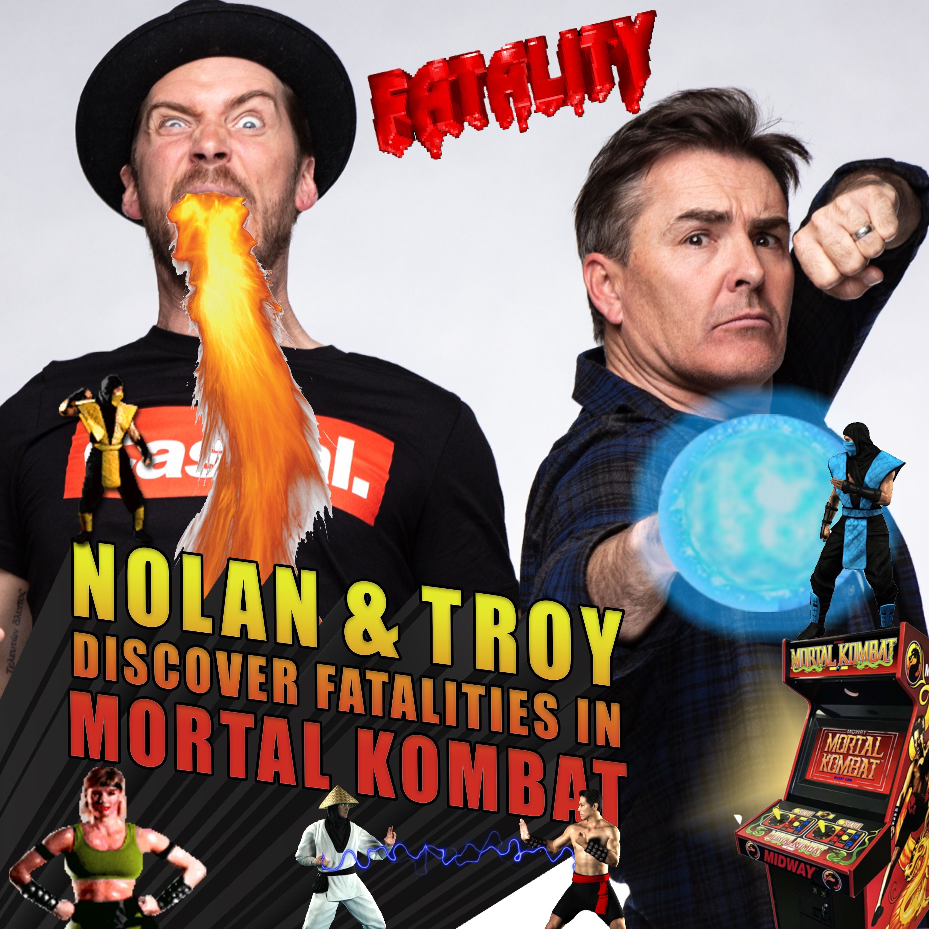 RETRO REWIND - Nolan North and Troy Baker Discover Fatalities in Mortal Kombat