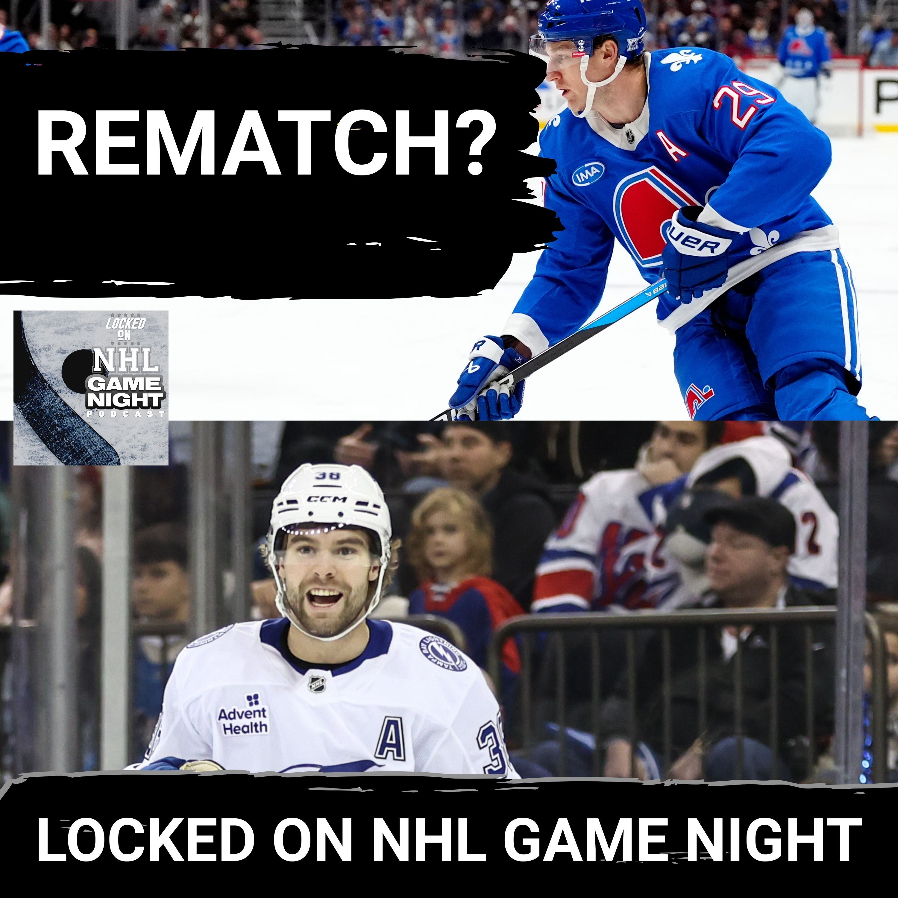 GAME NIGHT: Colorado and Tampa DOMINATE, Logan Cooley injury SCARE, Geekie's BLISTERING start