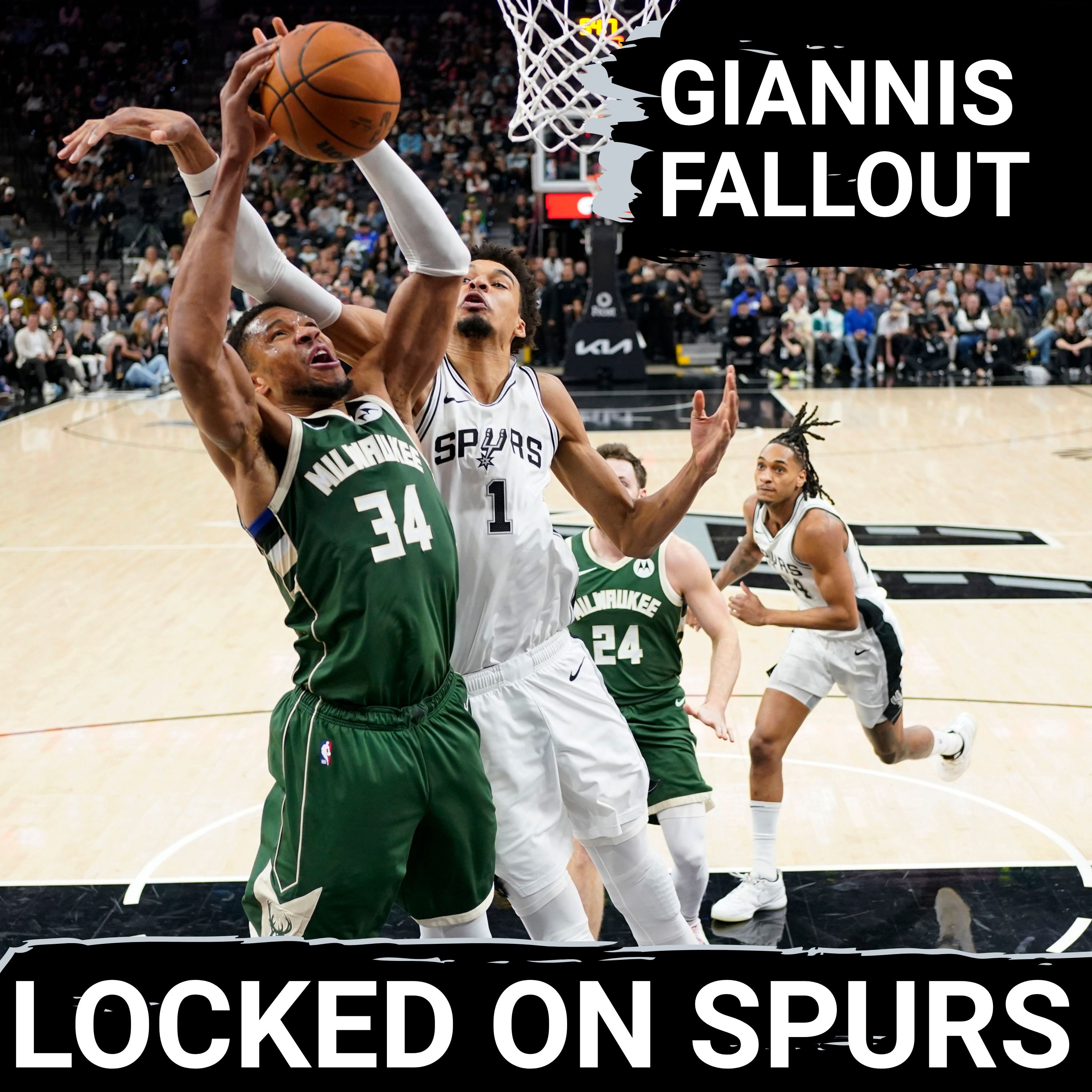 ARMS RACE: Why the Spurs are WATCHING the Fallout from the BLOCKBUSTER Giannis Trade episode artwork