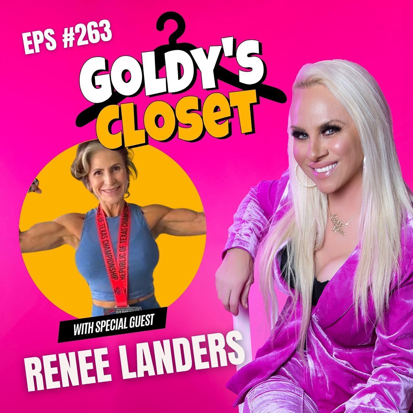 From Back Surgery to Bodybuilding Champion-Renee’s Story-Goldy's Closet EPS #263 episode artwork