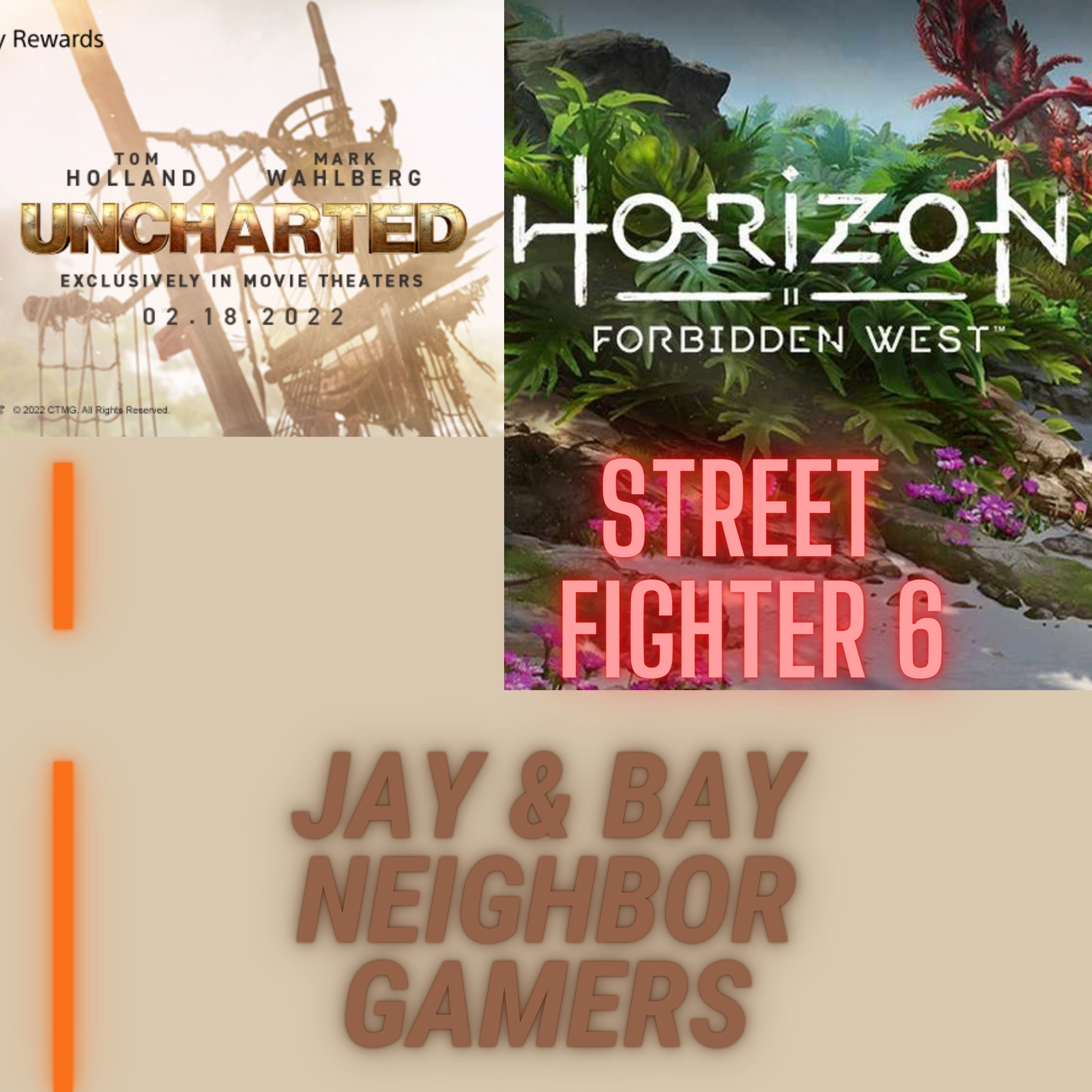Horizon Forbidden West First Impressions, Uncharted The Movie, Street Fighter 6