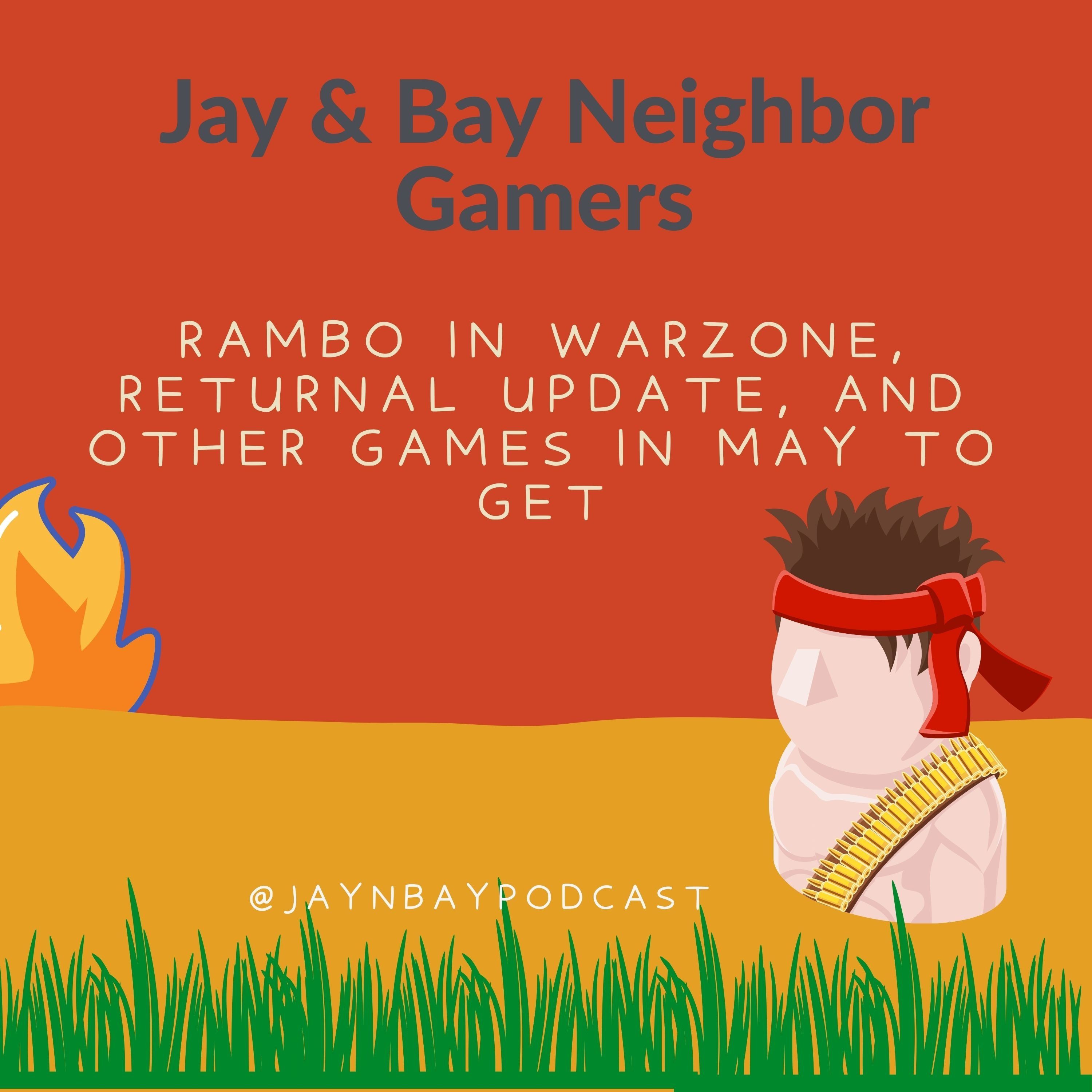 Rambo Warzone and favorite Stallone Movies, Returnal Update, & More Games in May!