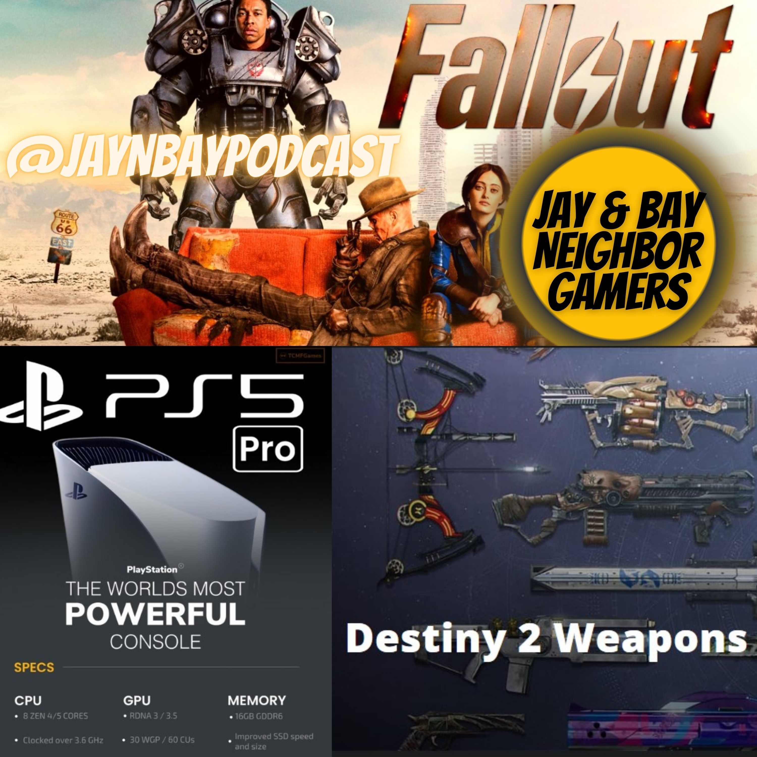 Specs for PS5 Pro, Fallout Amazon Season 2 Confirmed, Destiny 2 remembering the guns