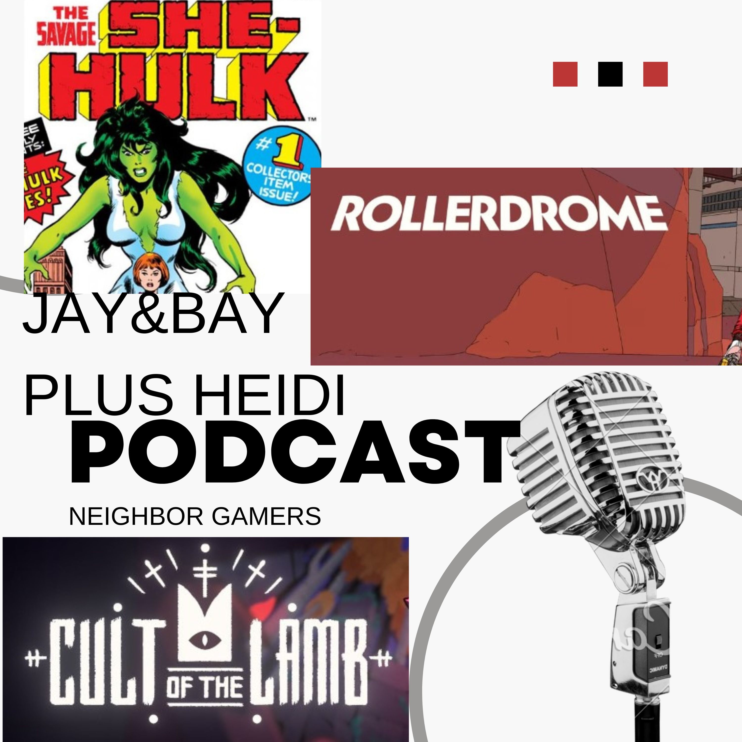 She-Hulk Review, Cult of The Lamb and Rollerdrome, Also PS5 DS Edge