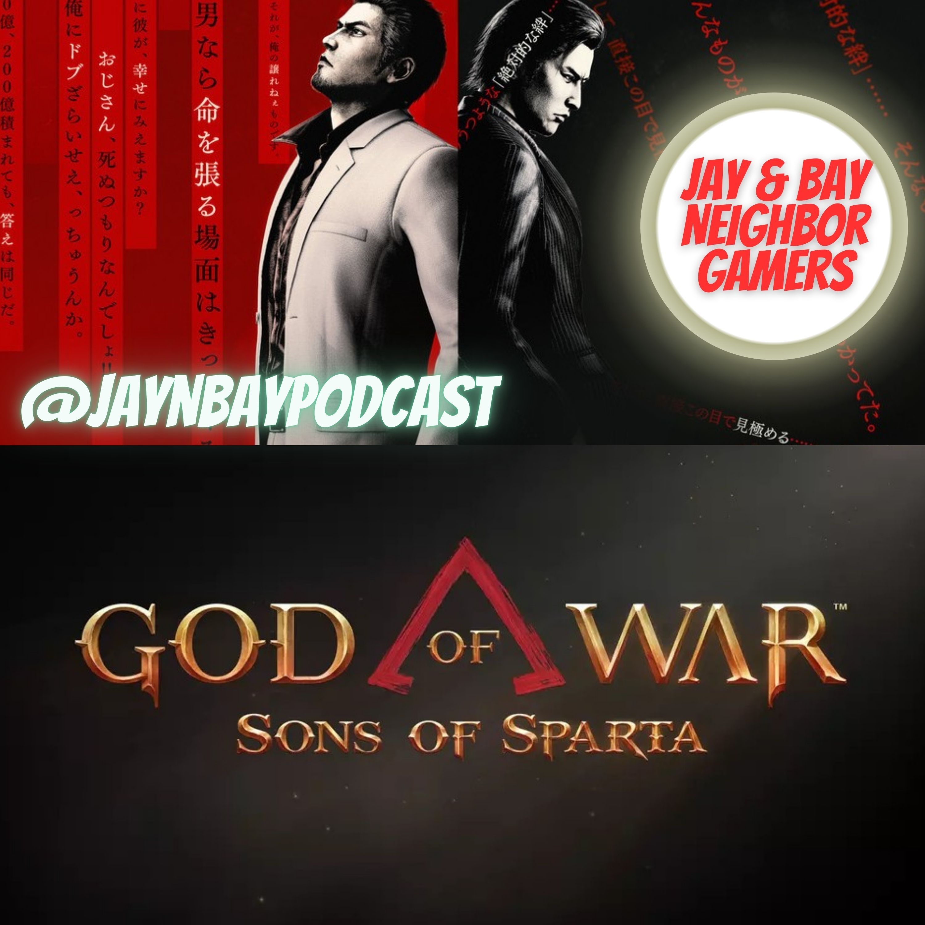 Review Yakuza Kawami 3 and God of War Sons of Sparta also State Of Play episode artwork