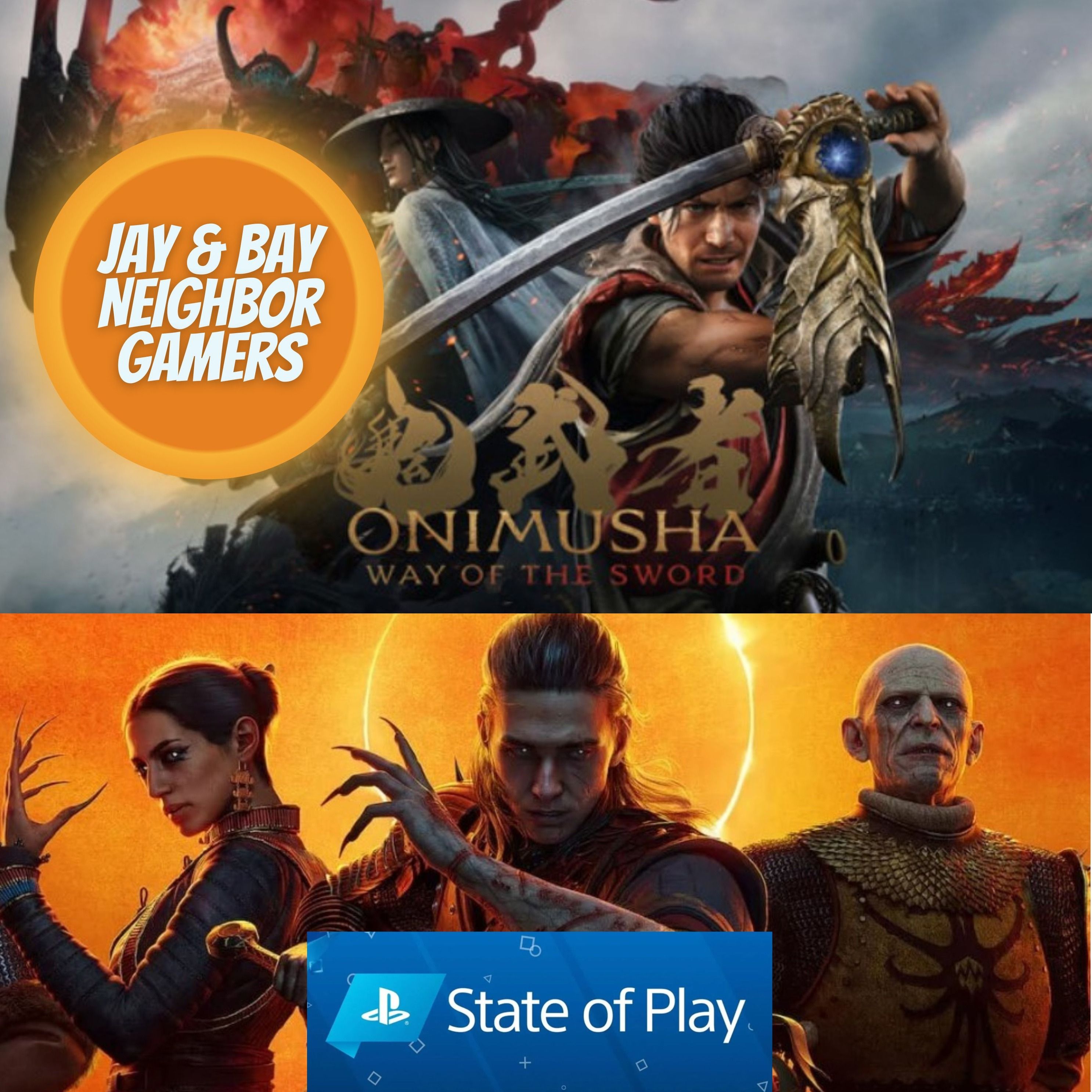 Bay played Blood of The Dawnwalker and Jay played Onimusha Way of the Sword episode artwork
