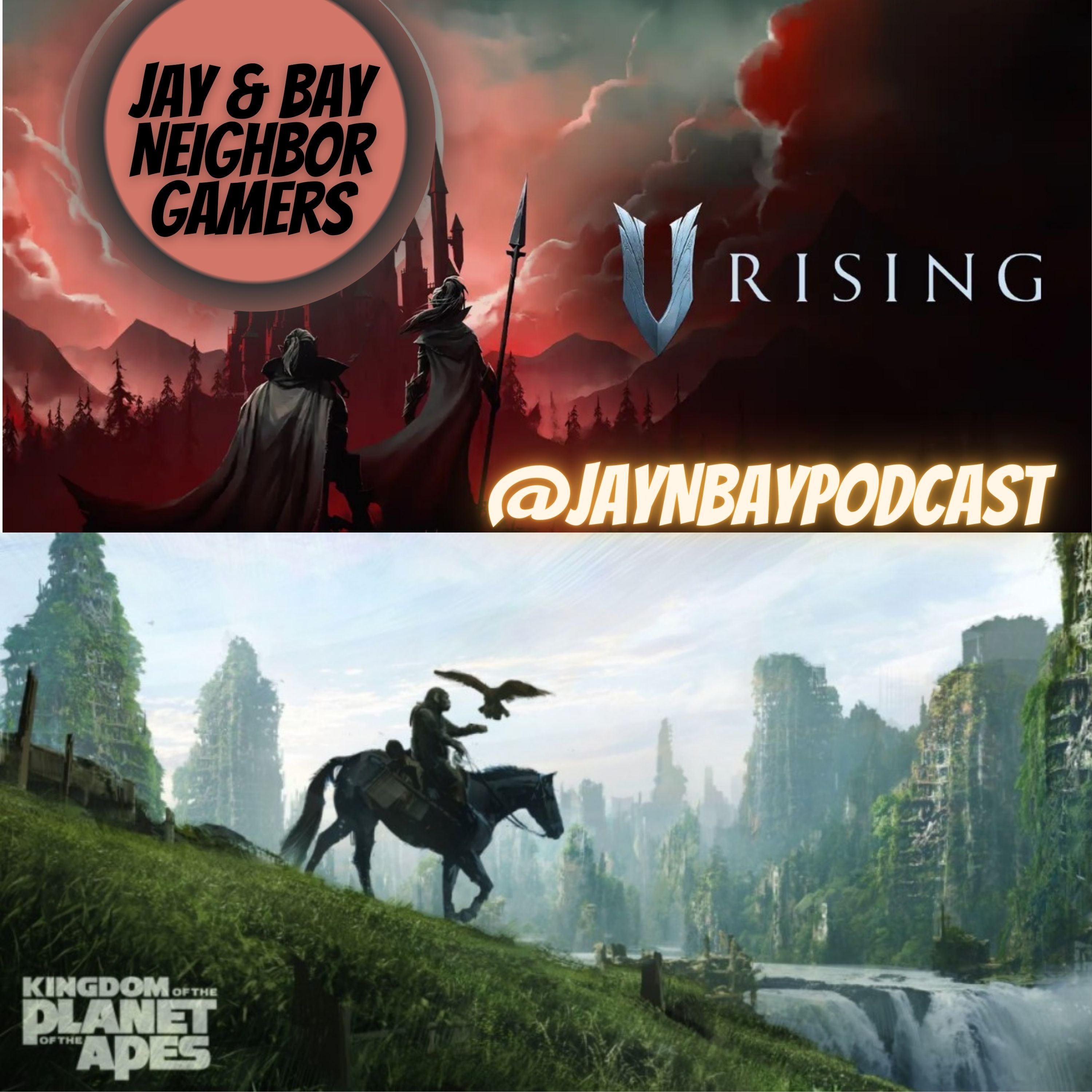 Star Wars Acolyte Ep 3, The Kingdom of The Planet of The Apes, and V-Rising Review
