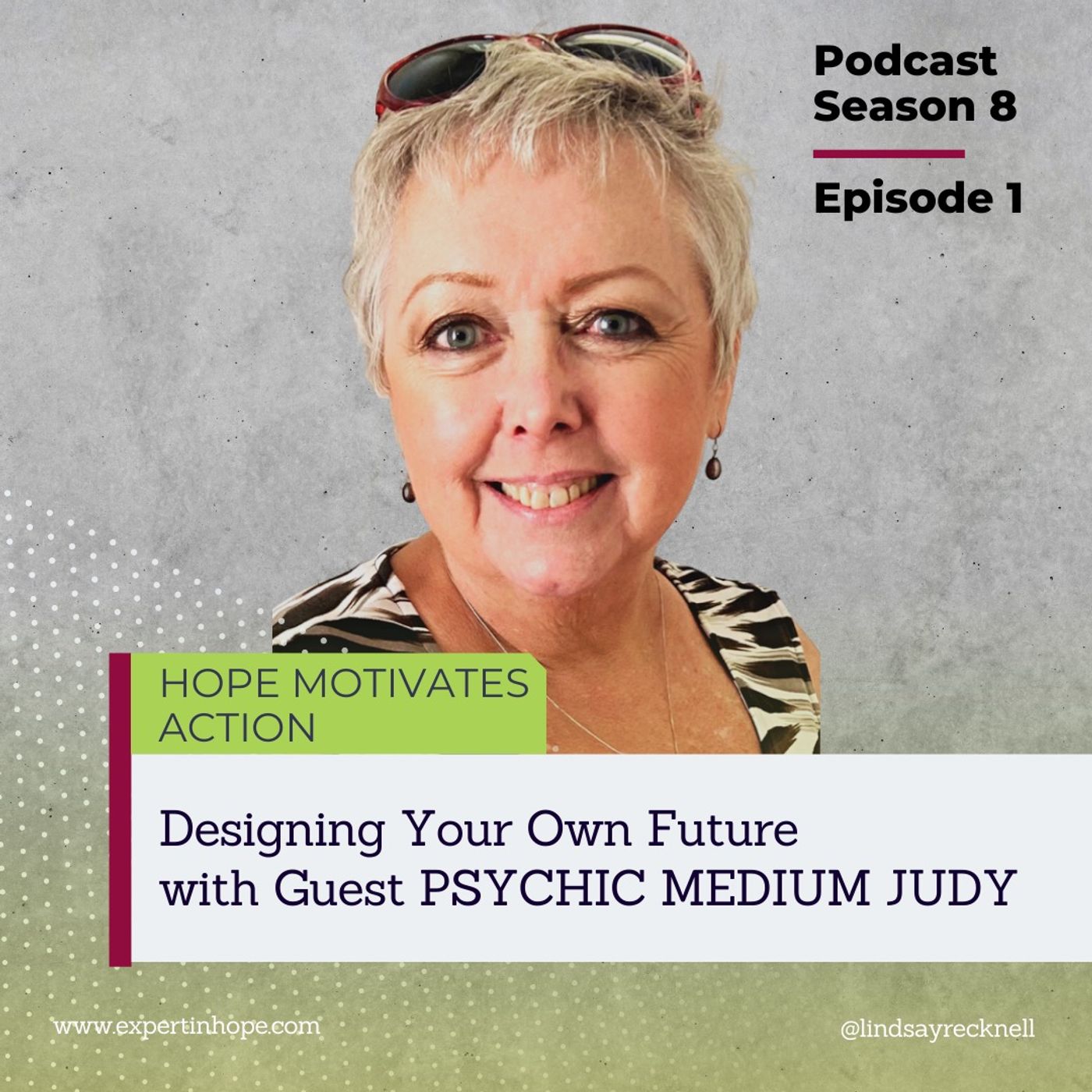 S08 | E01 Designing Your Own Future with Psychic Medium Judy episode artwork